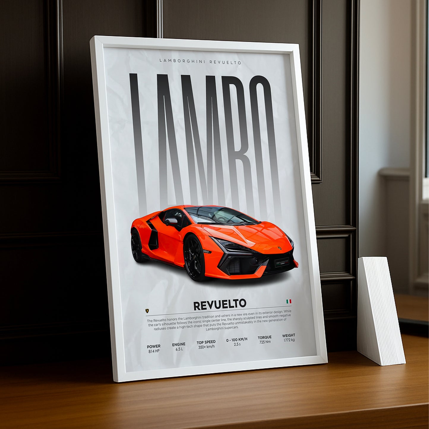Cadre photo Lamborghini Revuelto