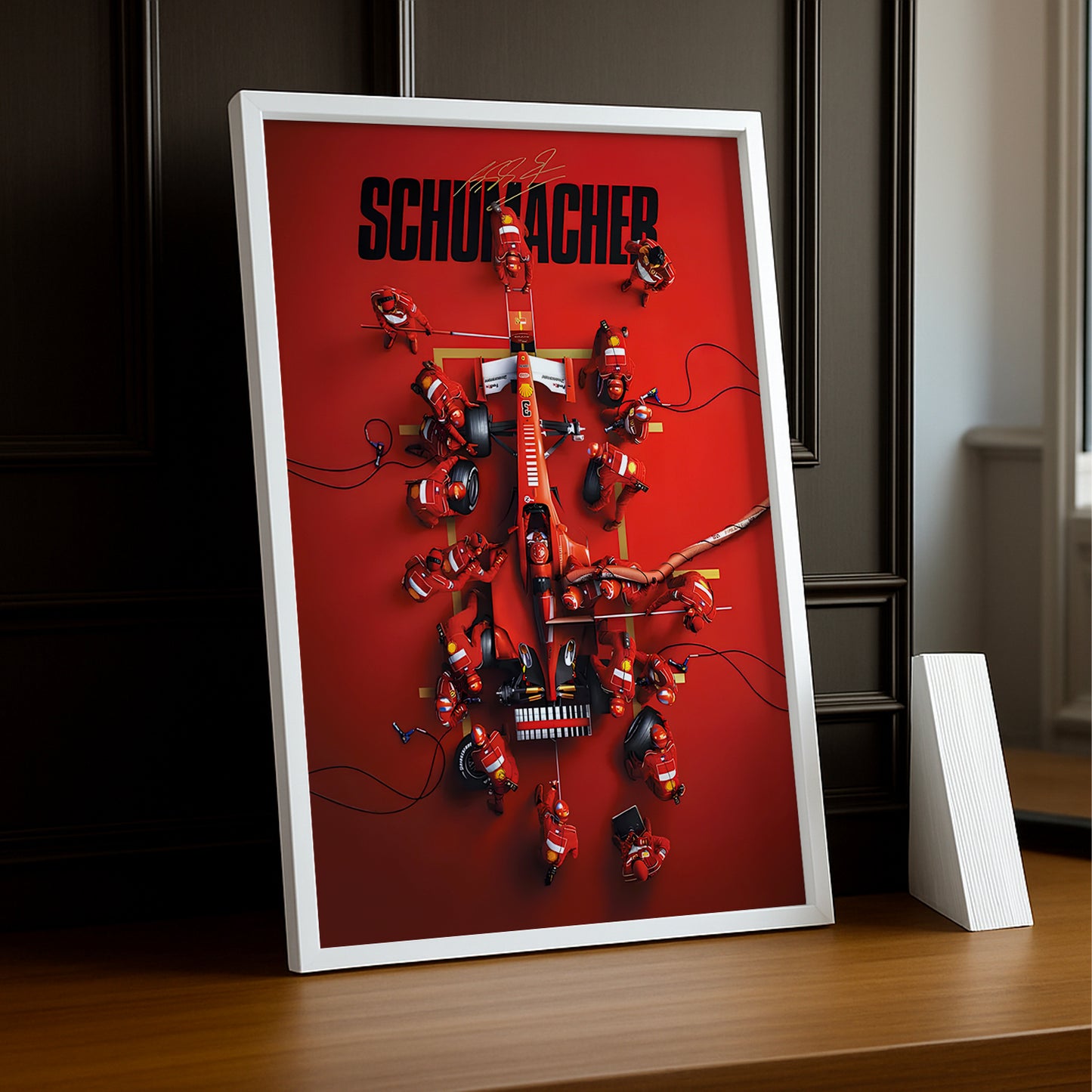 Cadre photo Michael Schumacher Formule 1