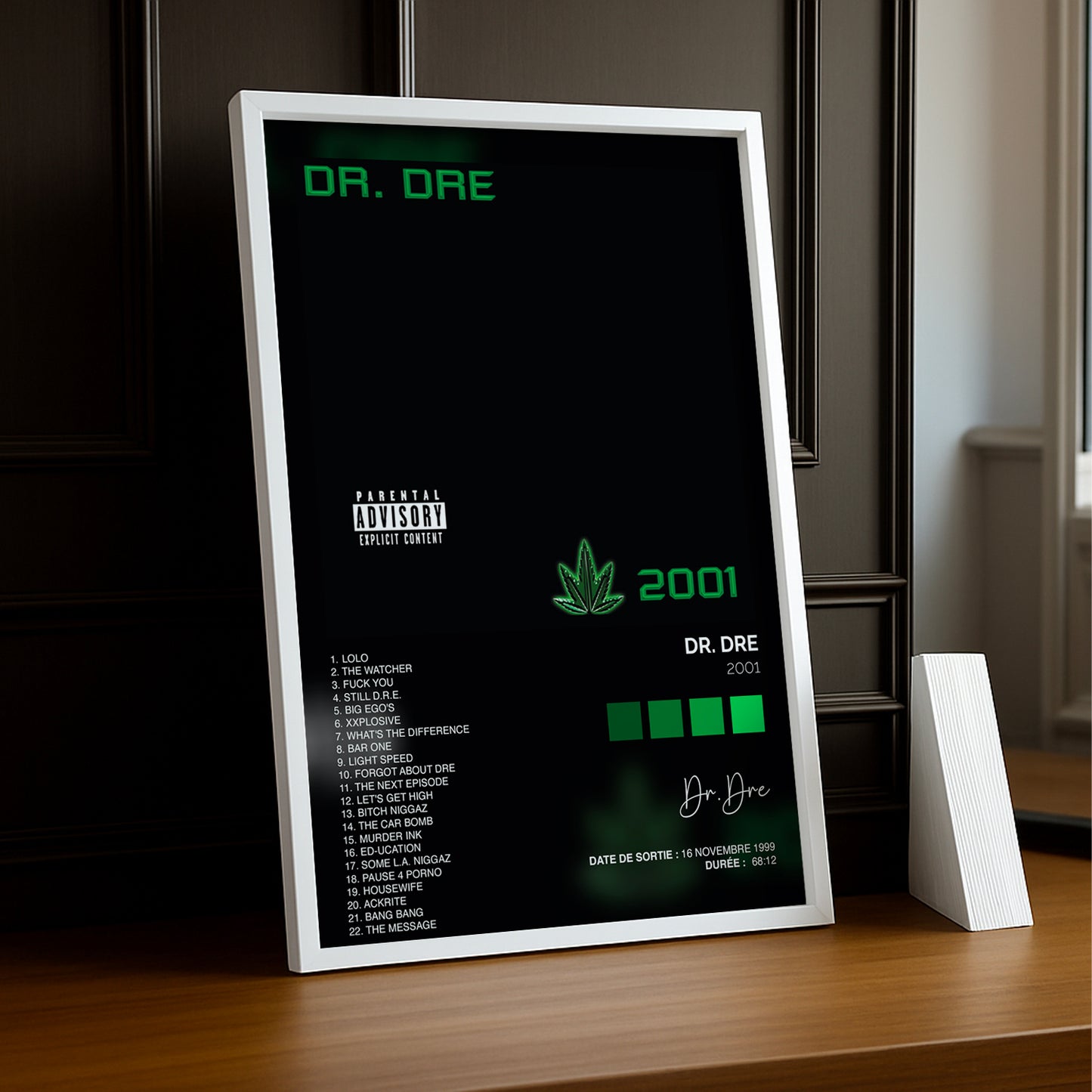 Poster Dr.Dre - Album 2001