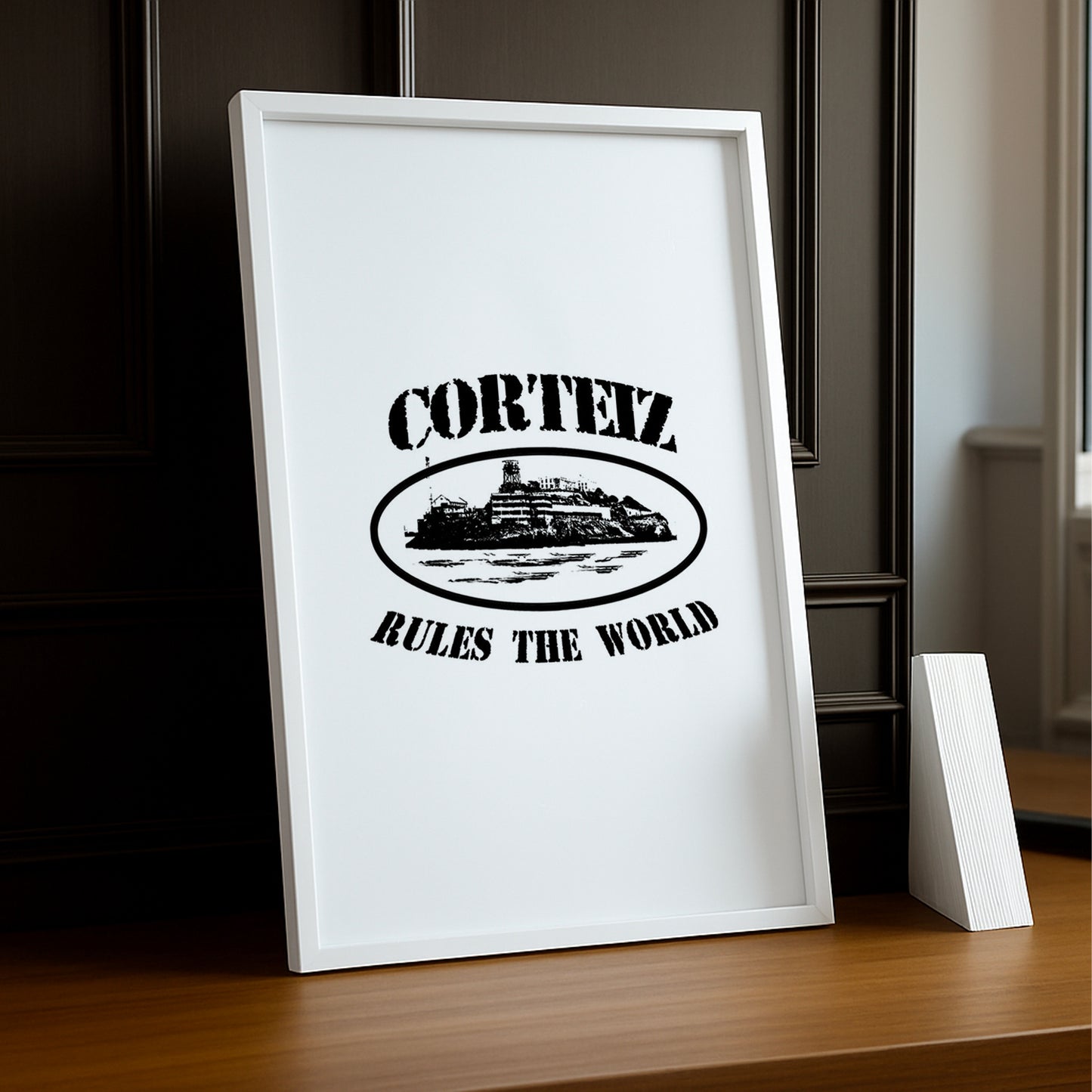 Cadre photo Corteiz Rules the World