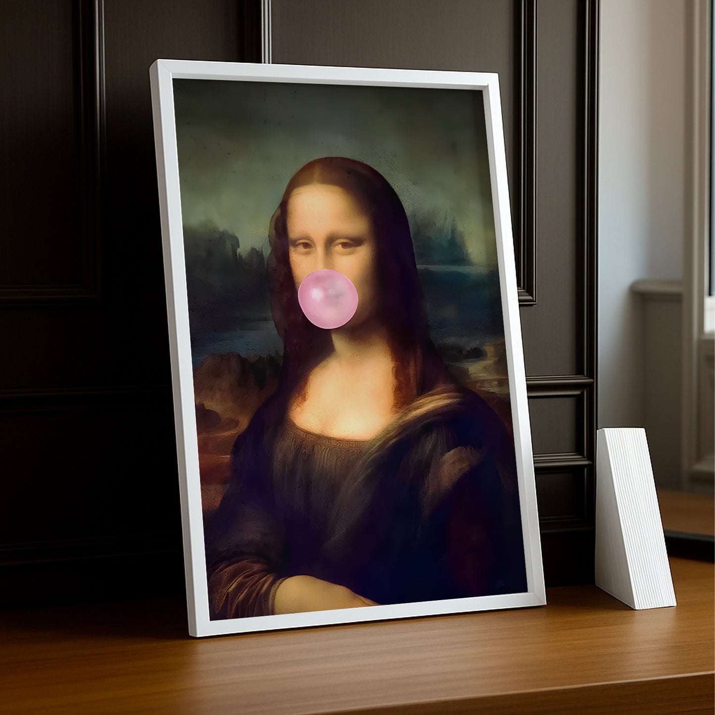 Marco de fotos Mona Lisa La Gioconda chicle