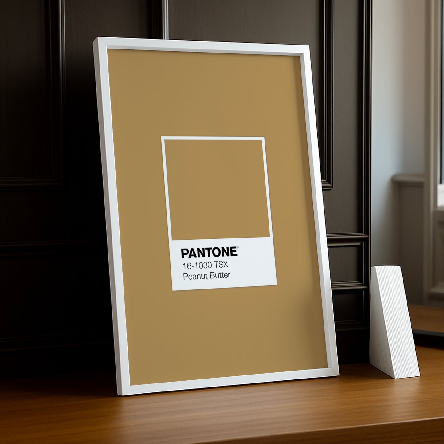 Cadre Photo Pantone Étiquette - Peanut Butter