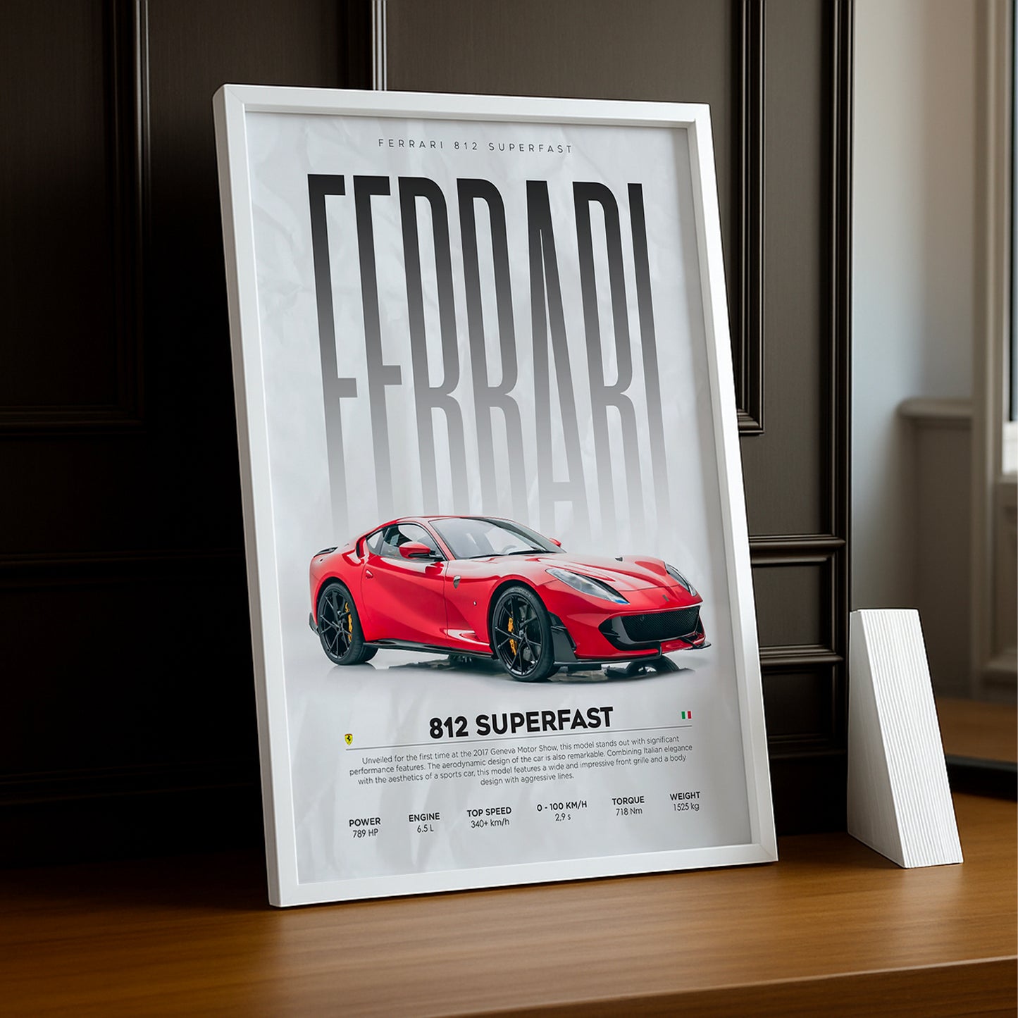 Cadre photo Ferrari 812 Superfast