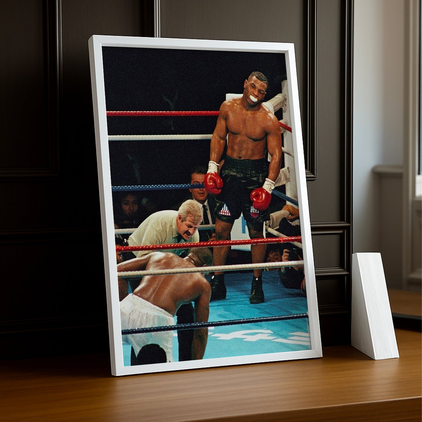 Cadre Photo Boxe - Mike Tyson Corner