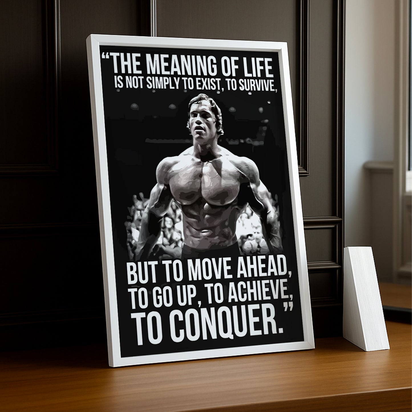 Poster Photo Musculation - The Meaning Of Life