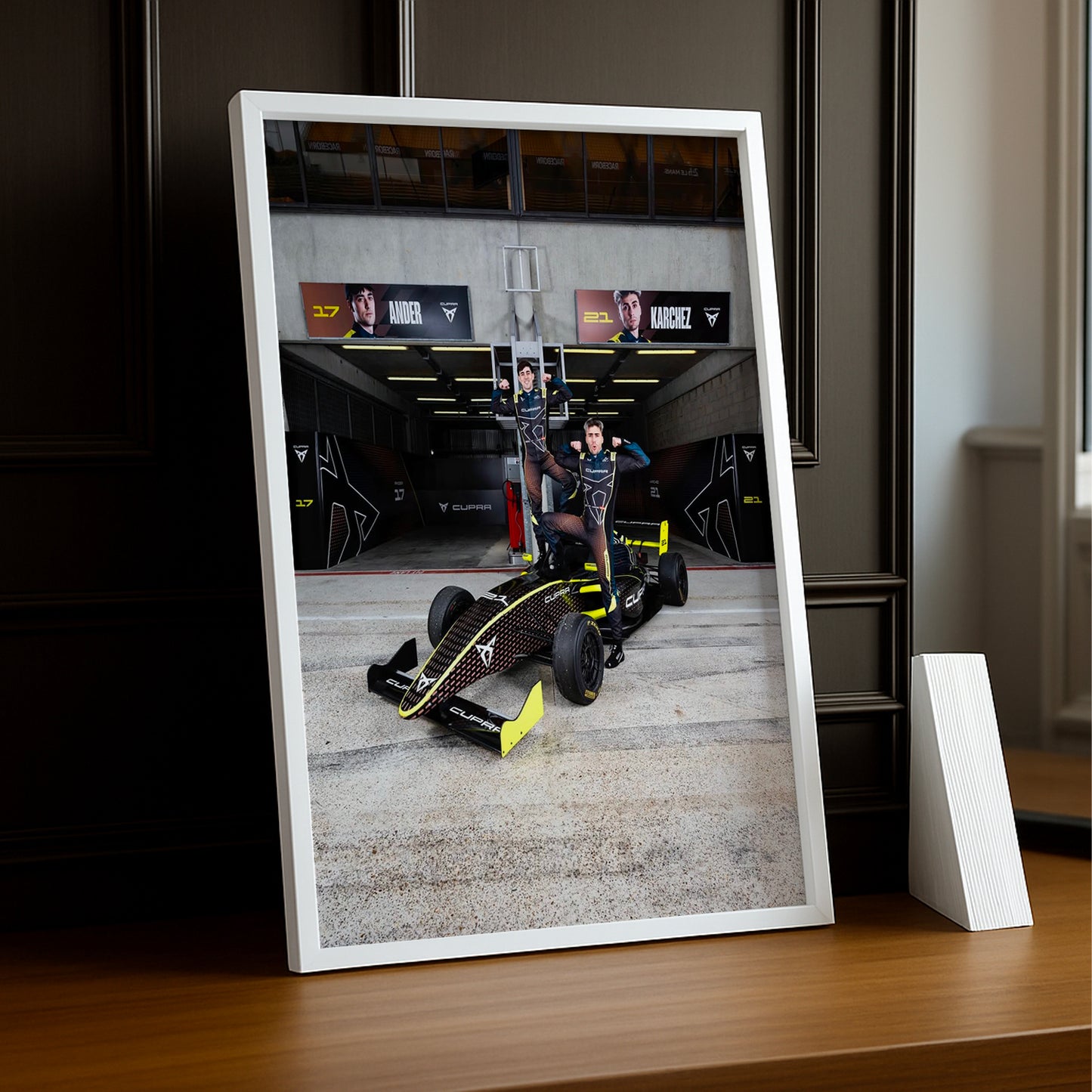 Poster encadrée GP Explorer - Écurie Cupra Ander x Karchez