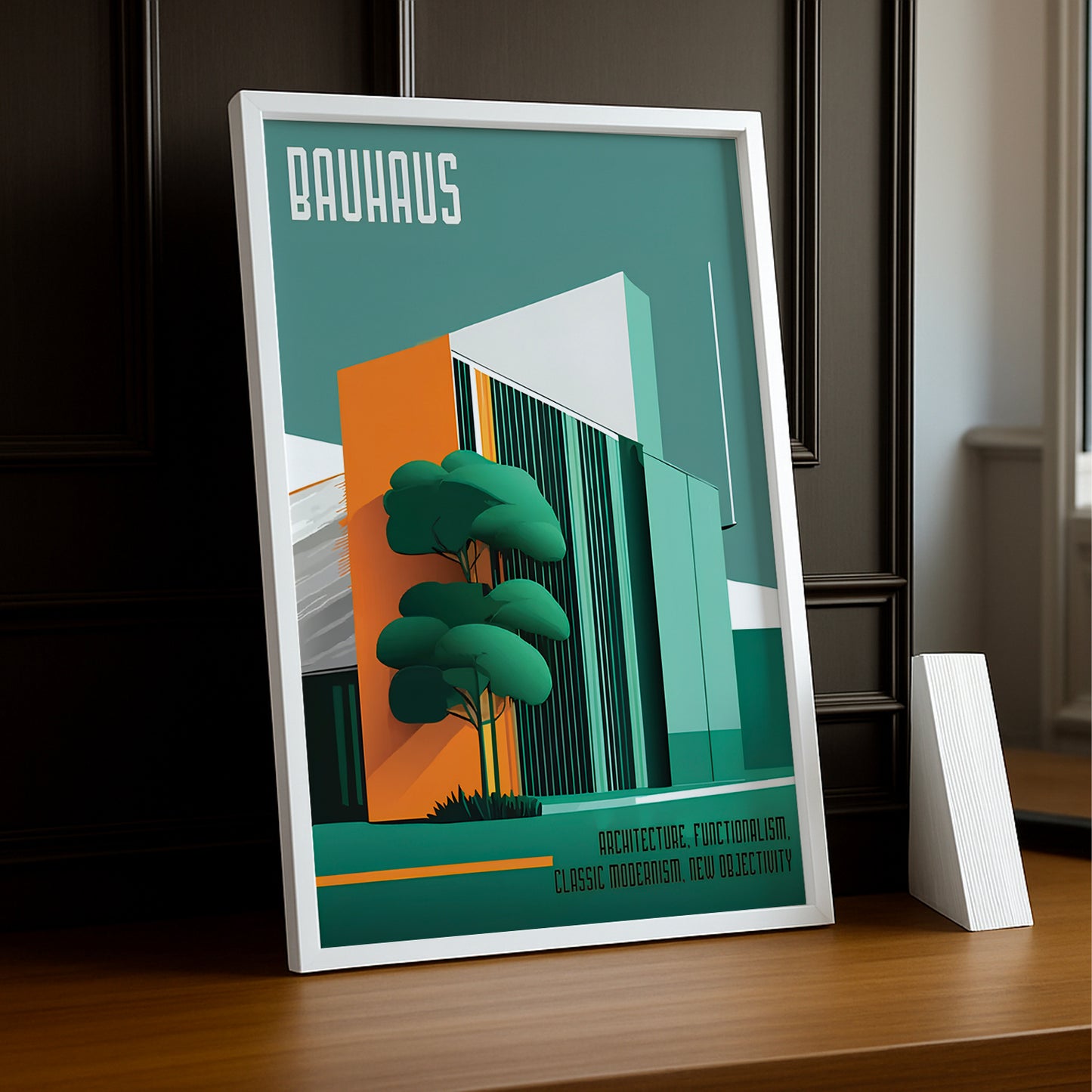 Marco de fotos Arquitectura Bauhaus