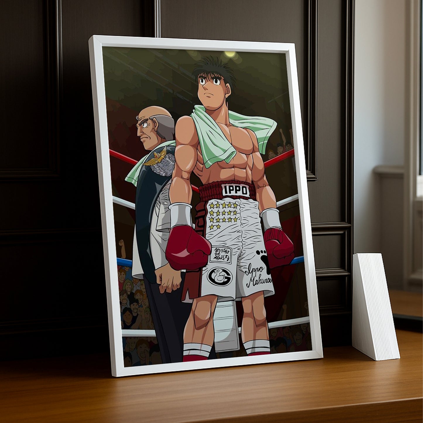 Cadre Photo Hajime no Ippo - Makunouchi Ippo x Kamogawa Genji