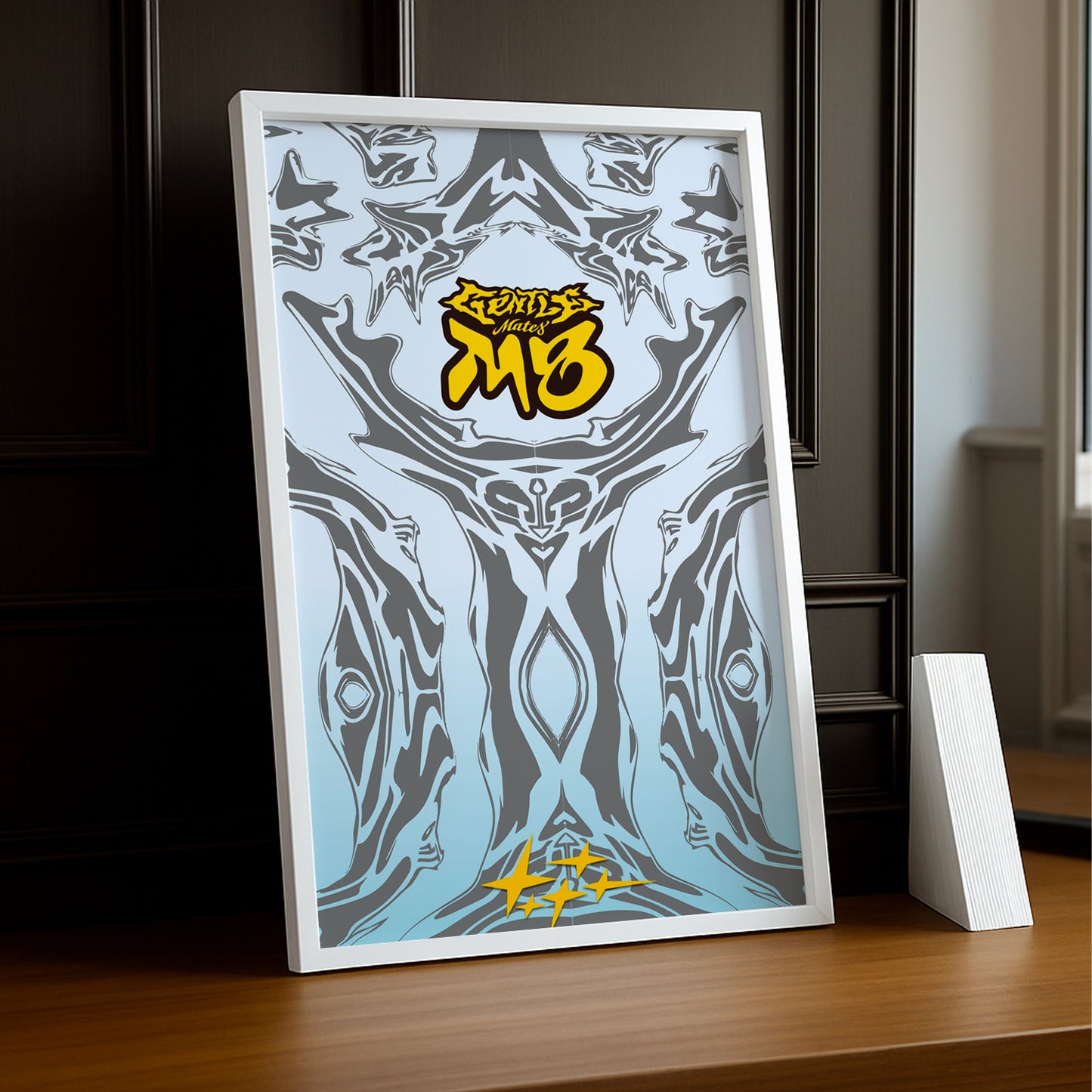 Cadre Photo Gentlemates - Gold