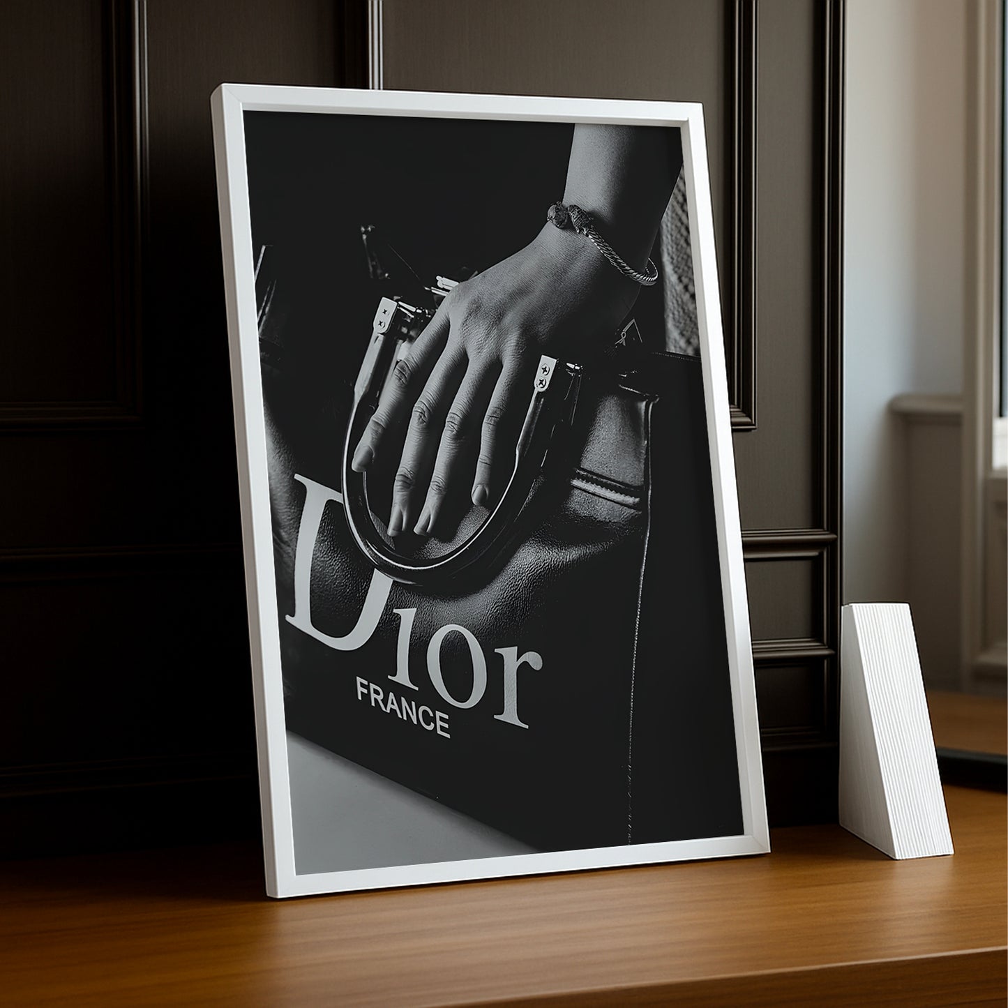 Cadre photo Dior sac