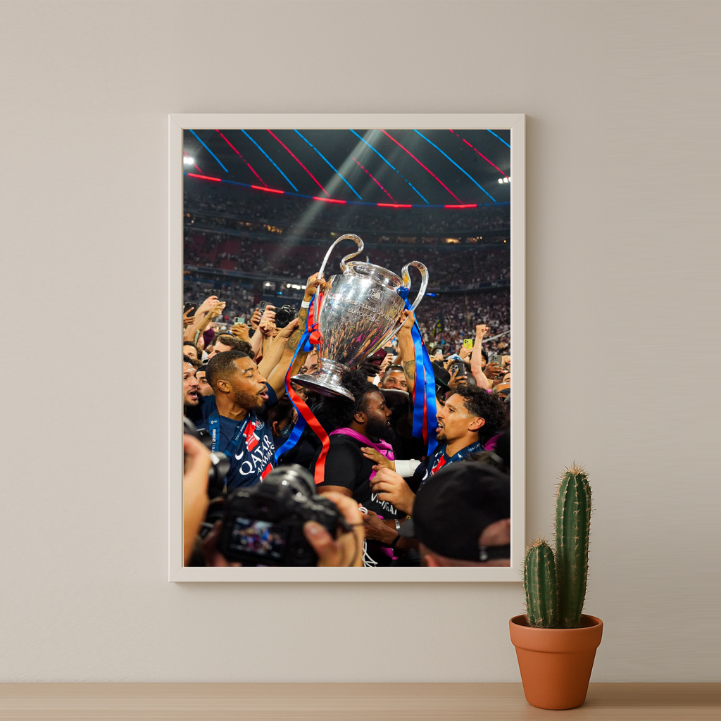 Cadre photo PSG célébration