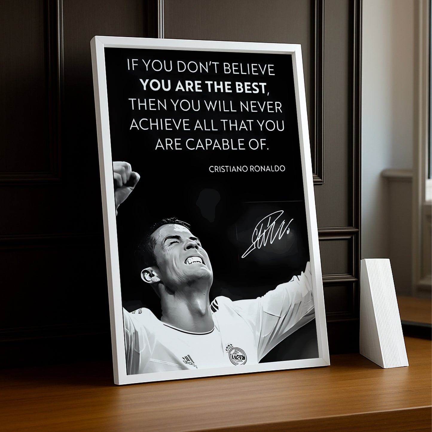 Marco de fotos de Cristiano Ronaldo CR7 Madrid