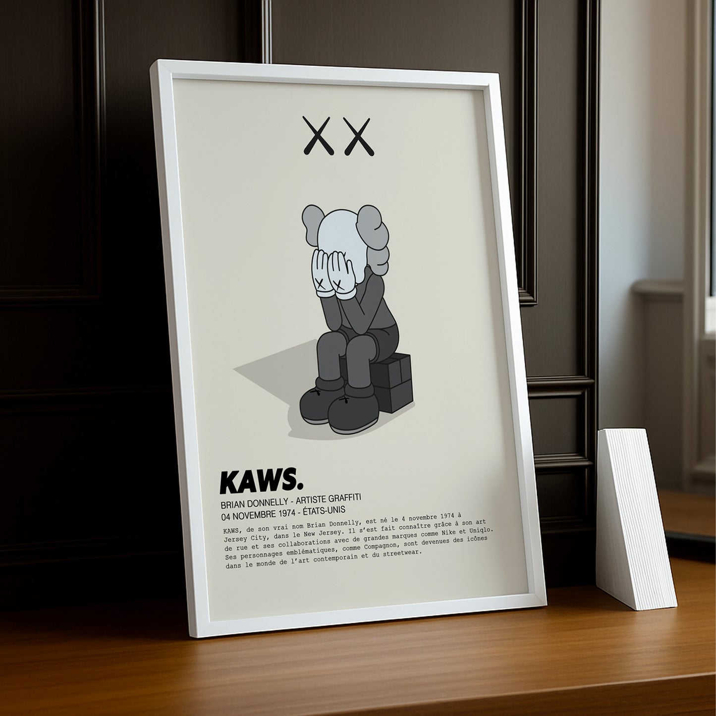 Marco de fotos Kaws Companion sentado