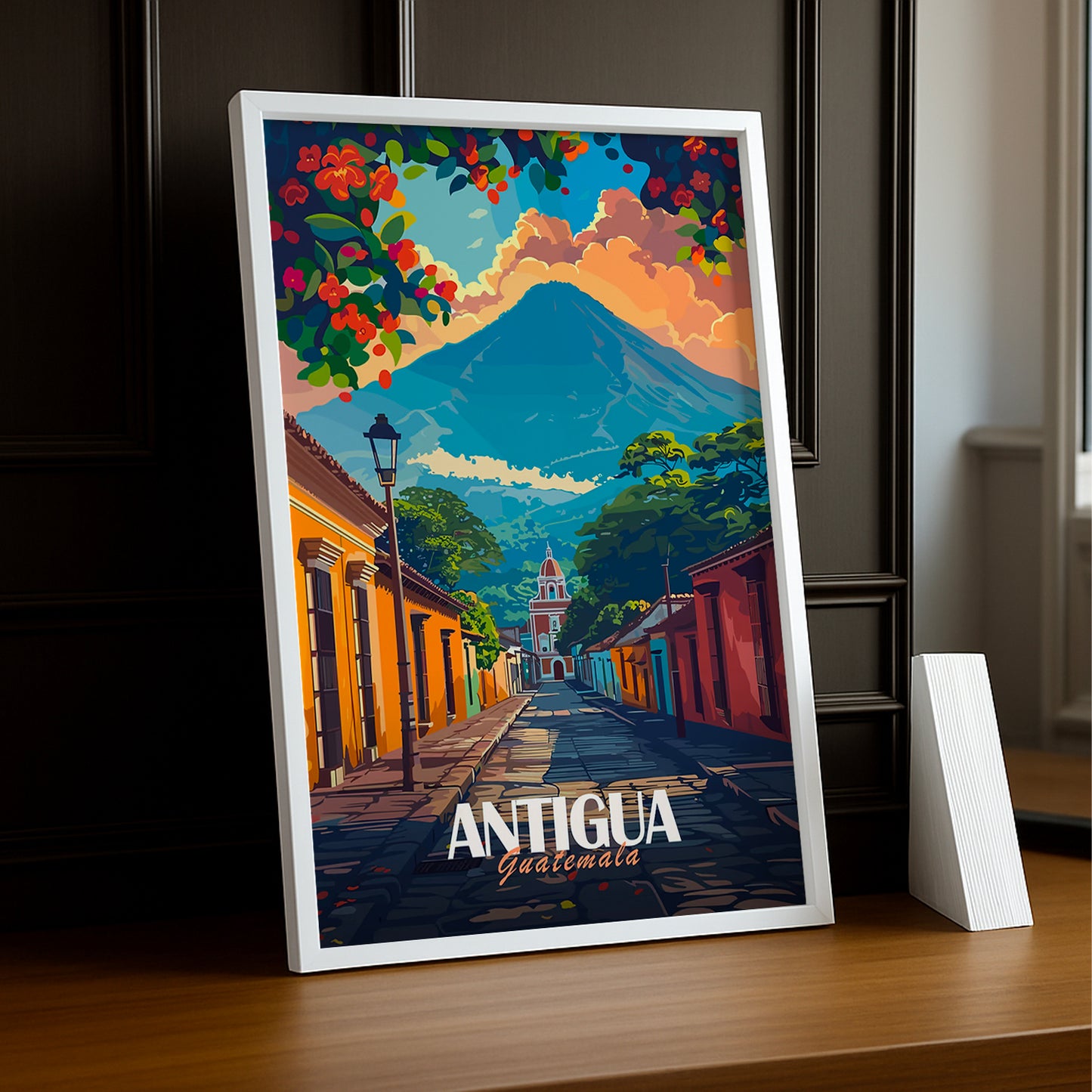 Cadre photo Antigua Guatemala