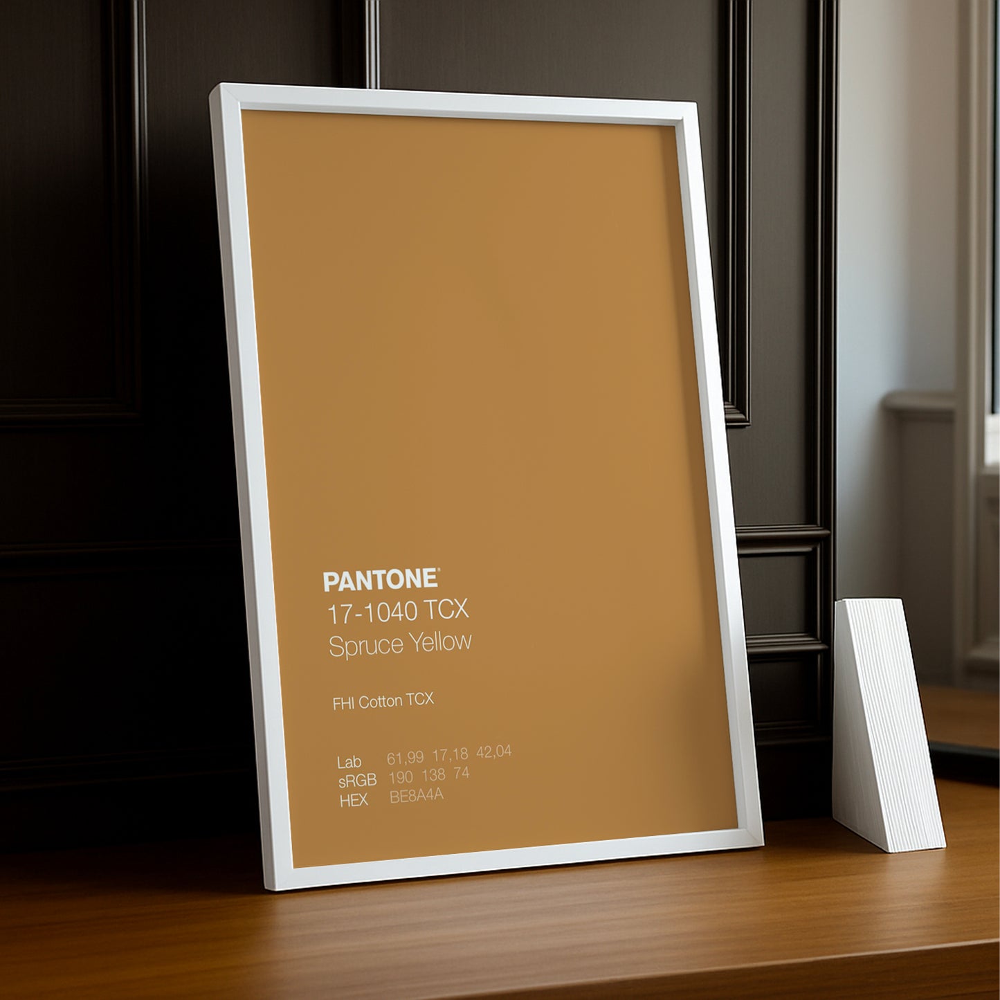 Cadre Photo Pantone - Spruce Yellow