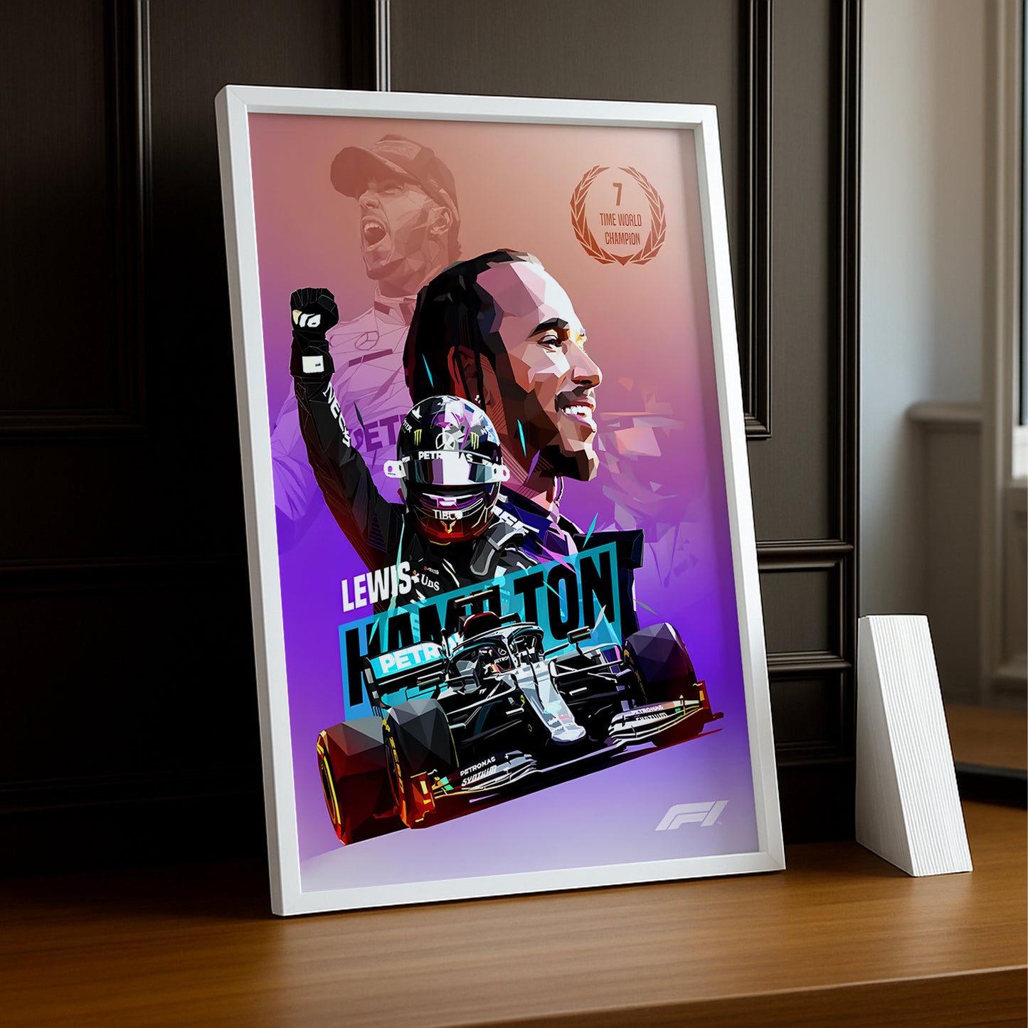 Cadre photo Lewis Hamilton Formula 1