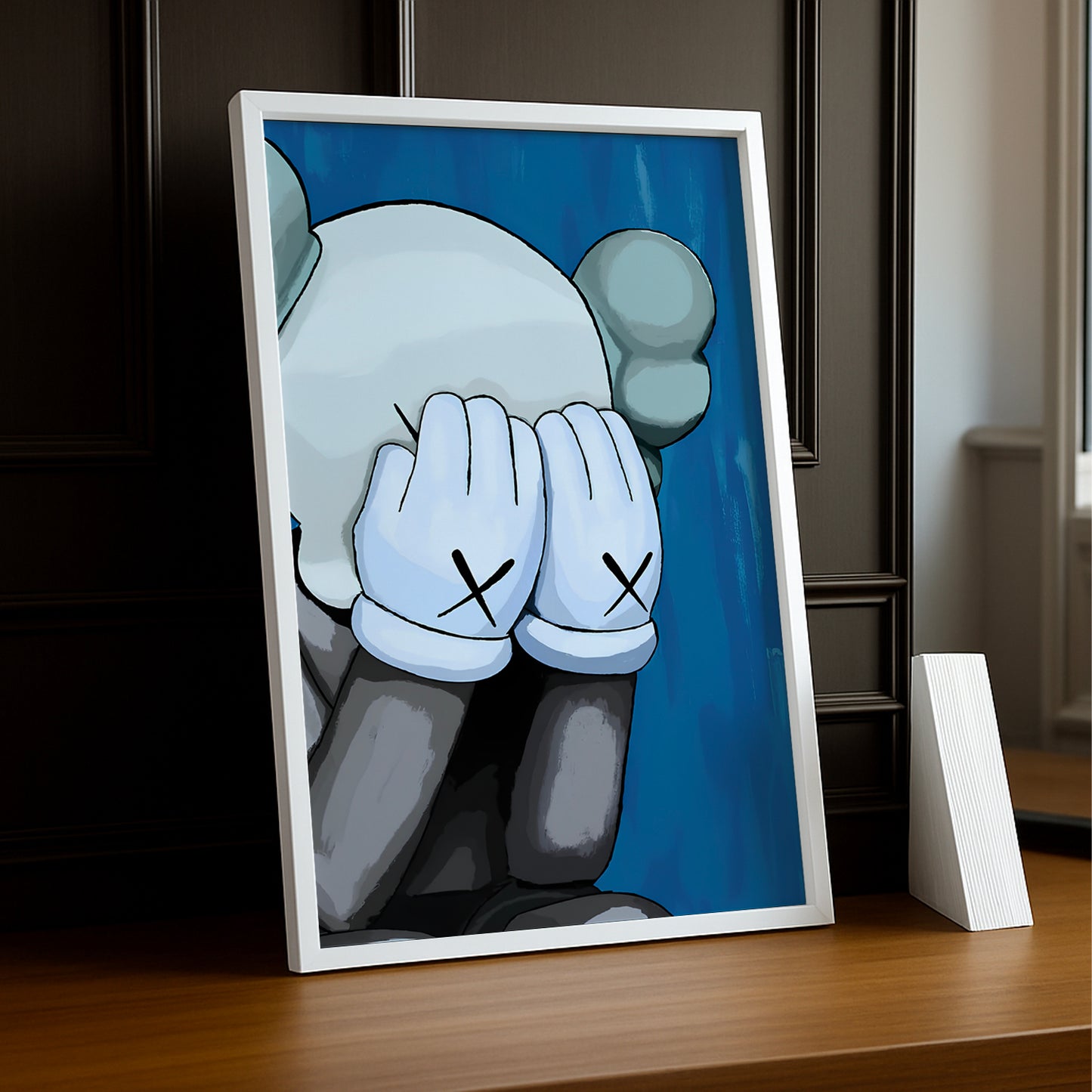 Cadre photo Kaws - Backblue