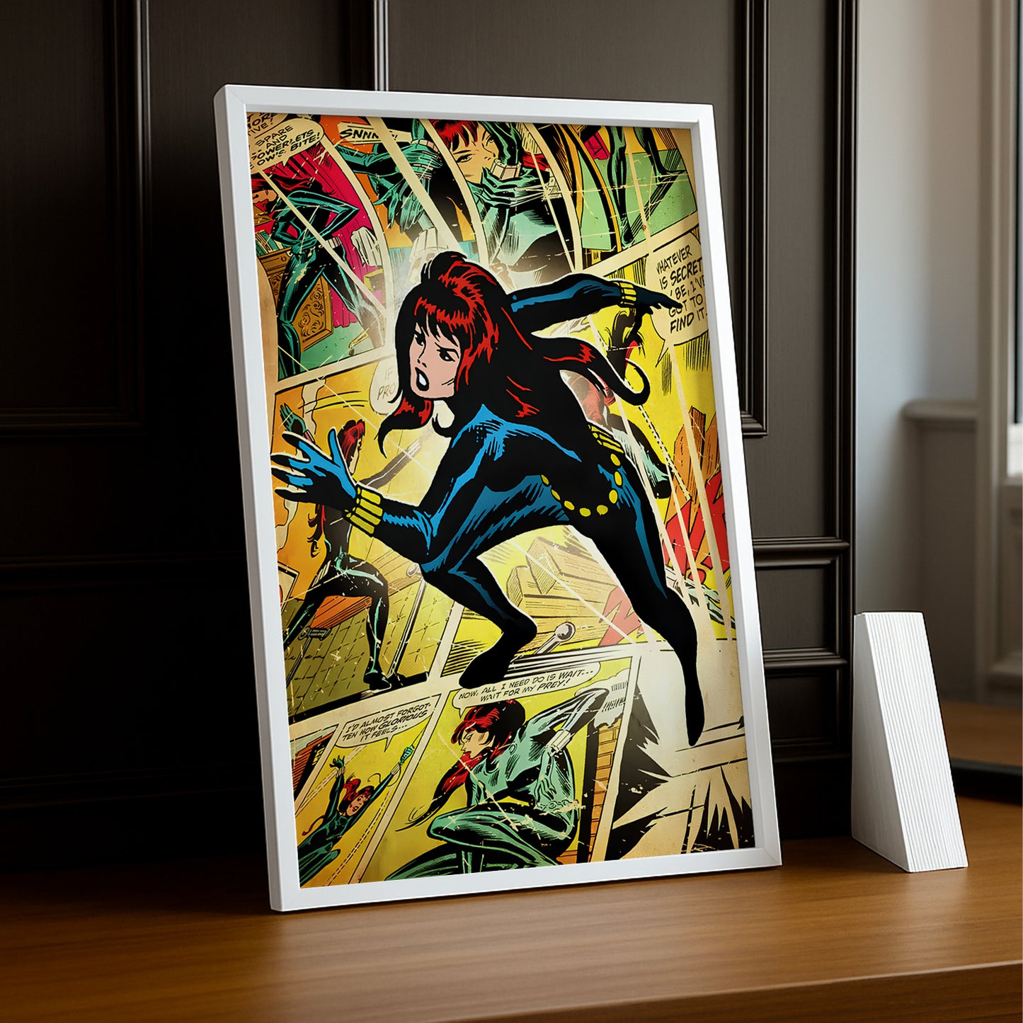 Cadre photo Black Widow Marvel