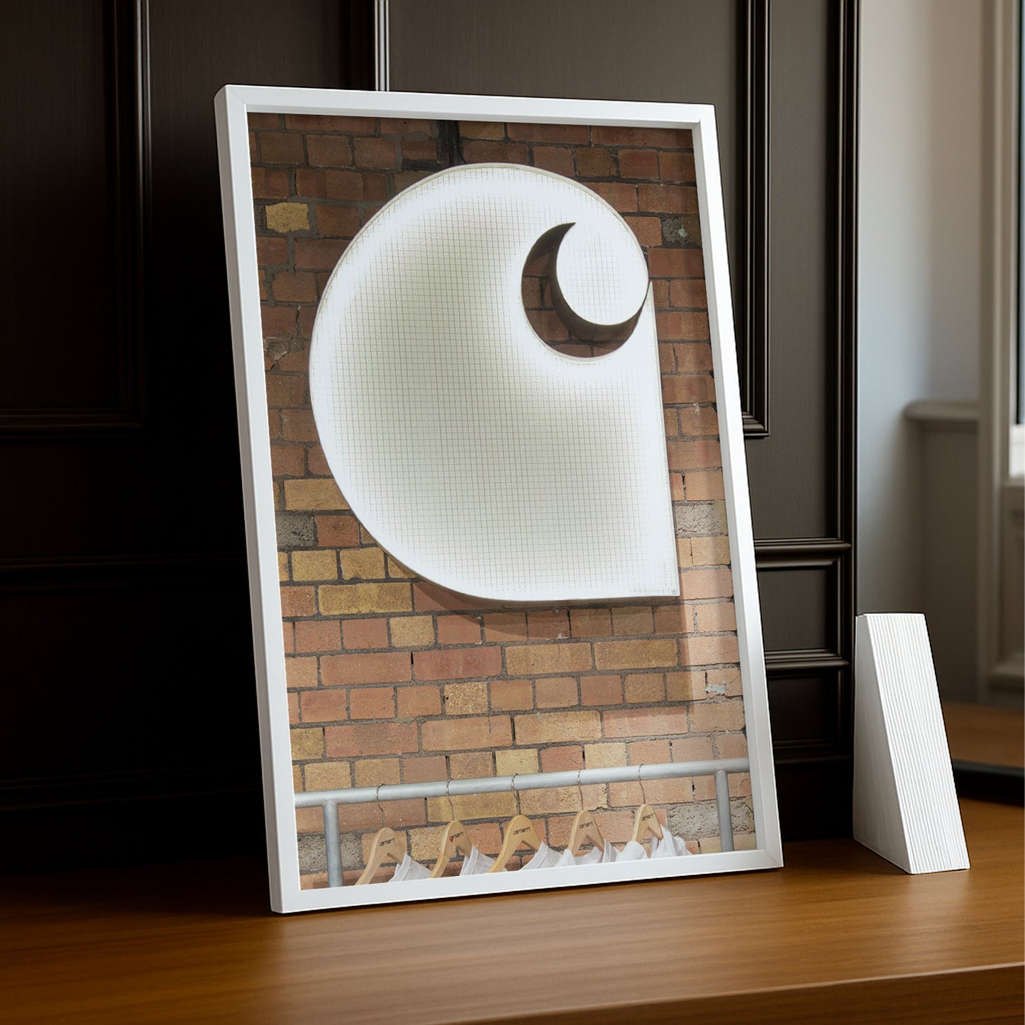 Poster Carhartt – Logo Lumineux