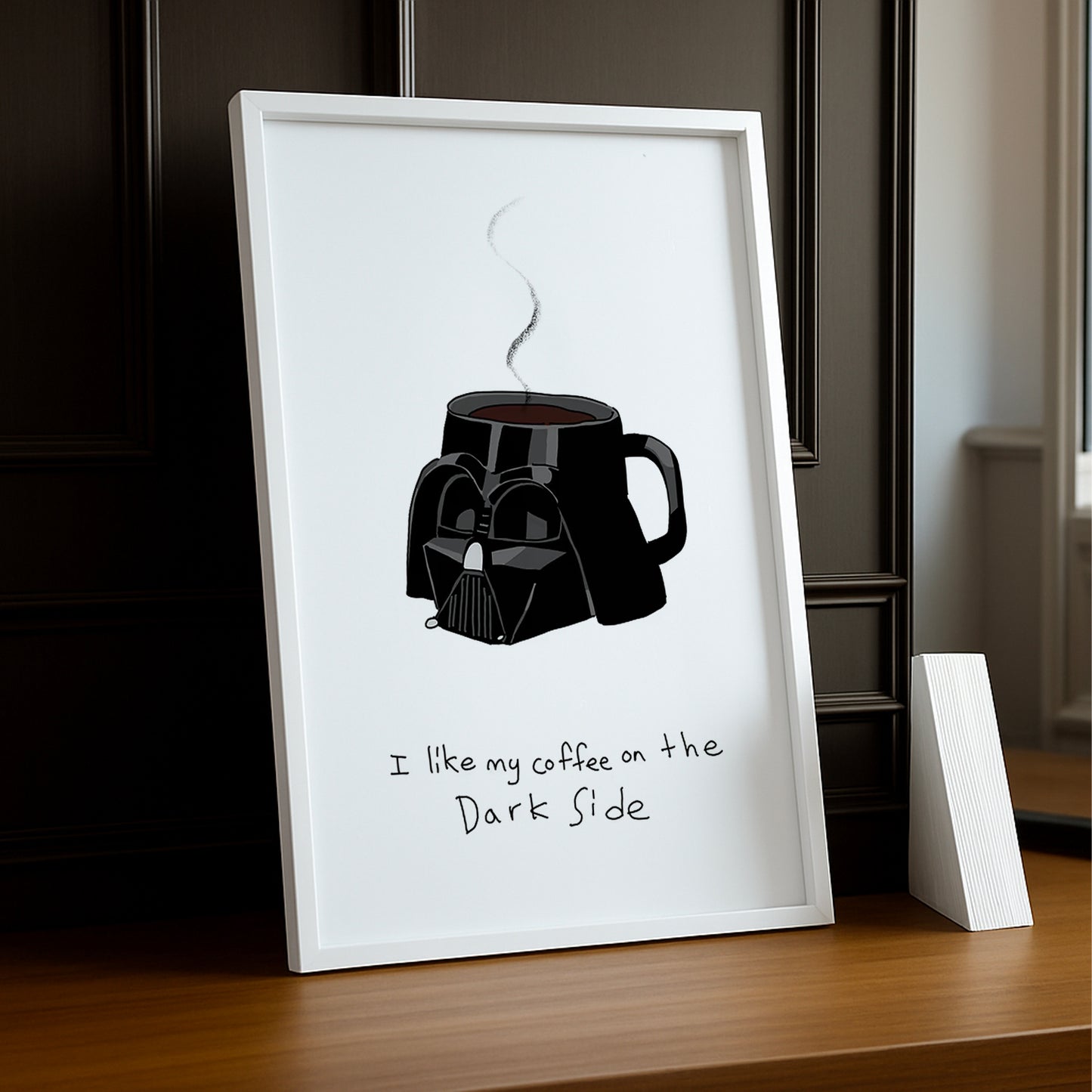Cadre photo Café - Dark Side