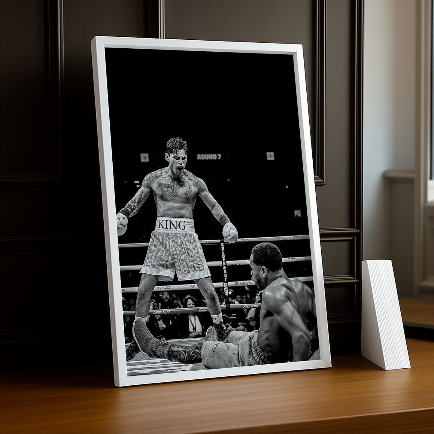 Cadre Photo Boxe - Ryan Garcia KO