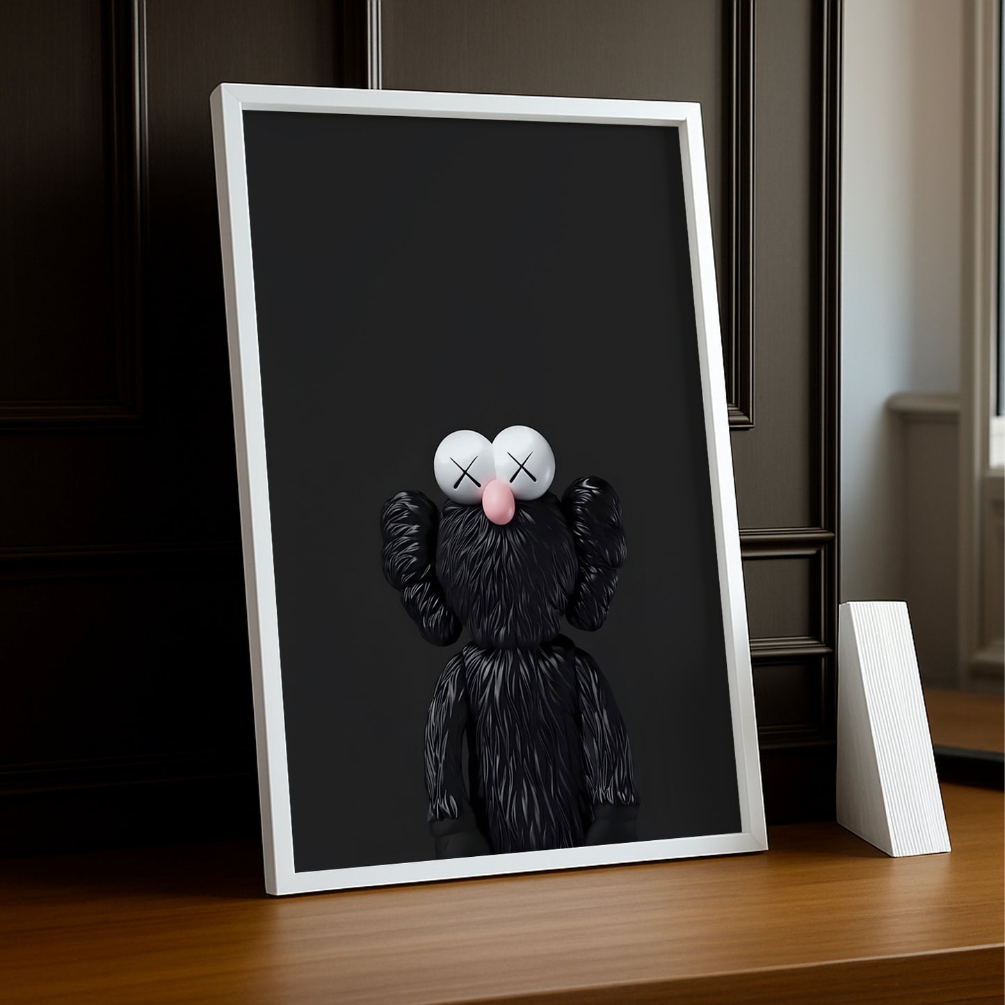 Poster Kaws noir