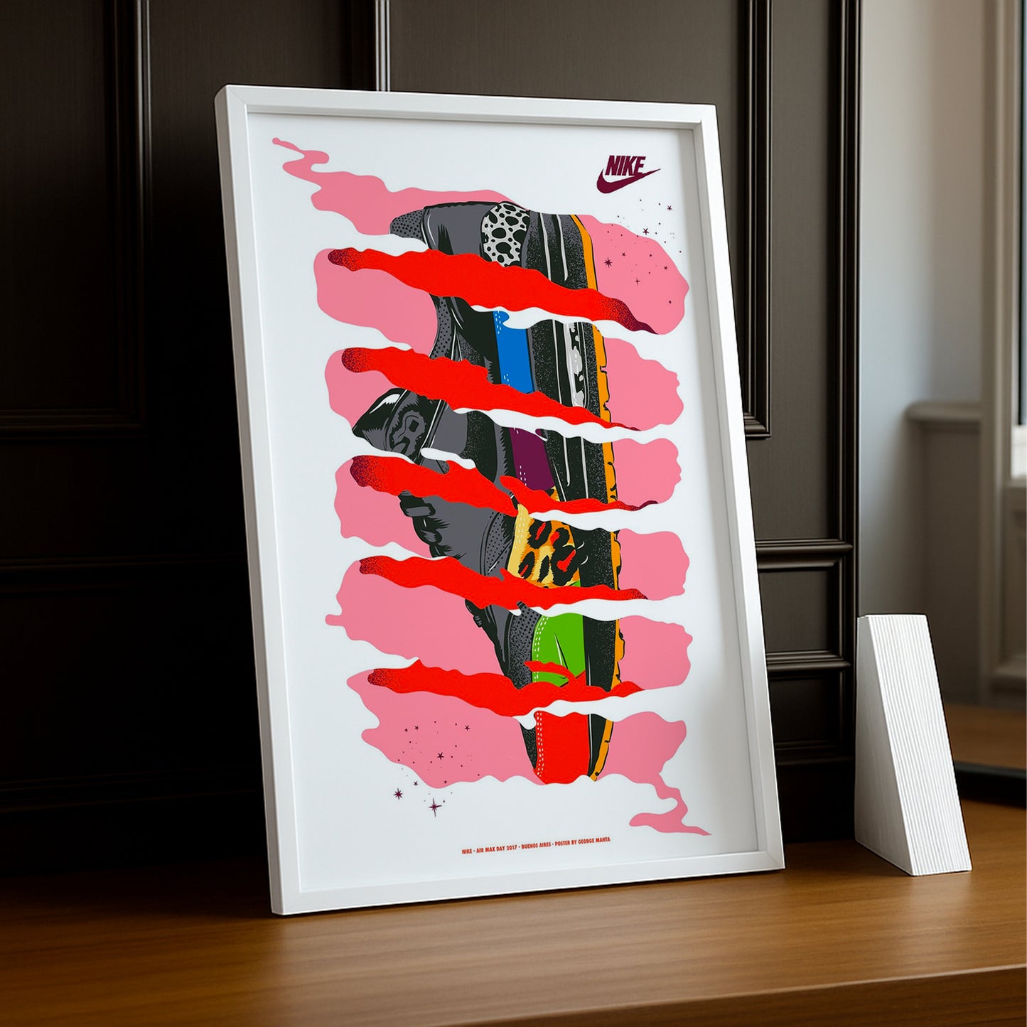Cadre Photo Nike - Jordan 3 Illustration