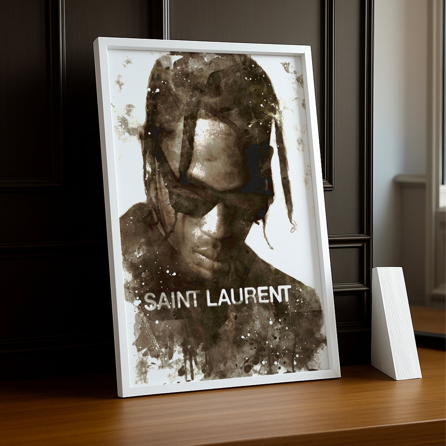 Cadre photo YSL x Travis Scott