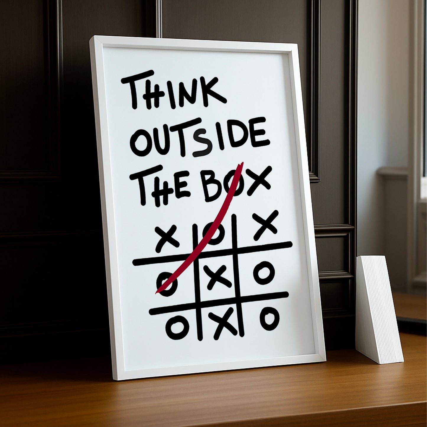 Cadre Photo Motivation - Think Outside The Box