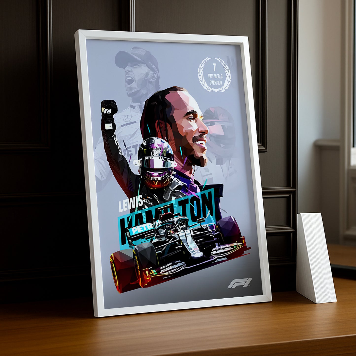 Cadre photo Lewis Hamilton Formule 1