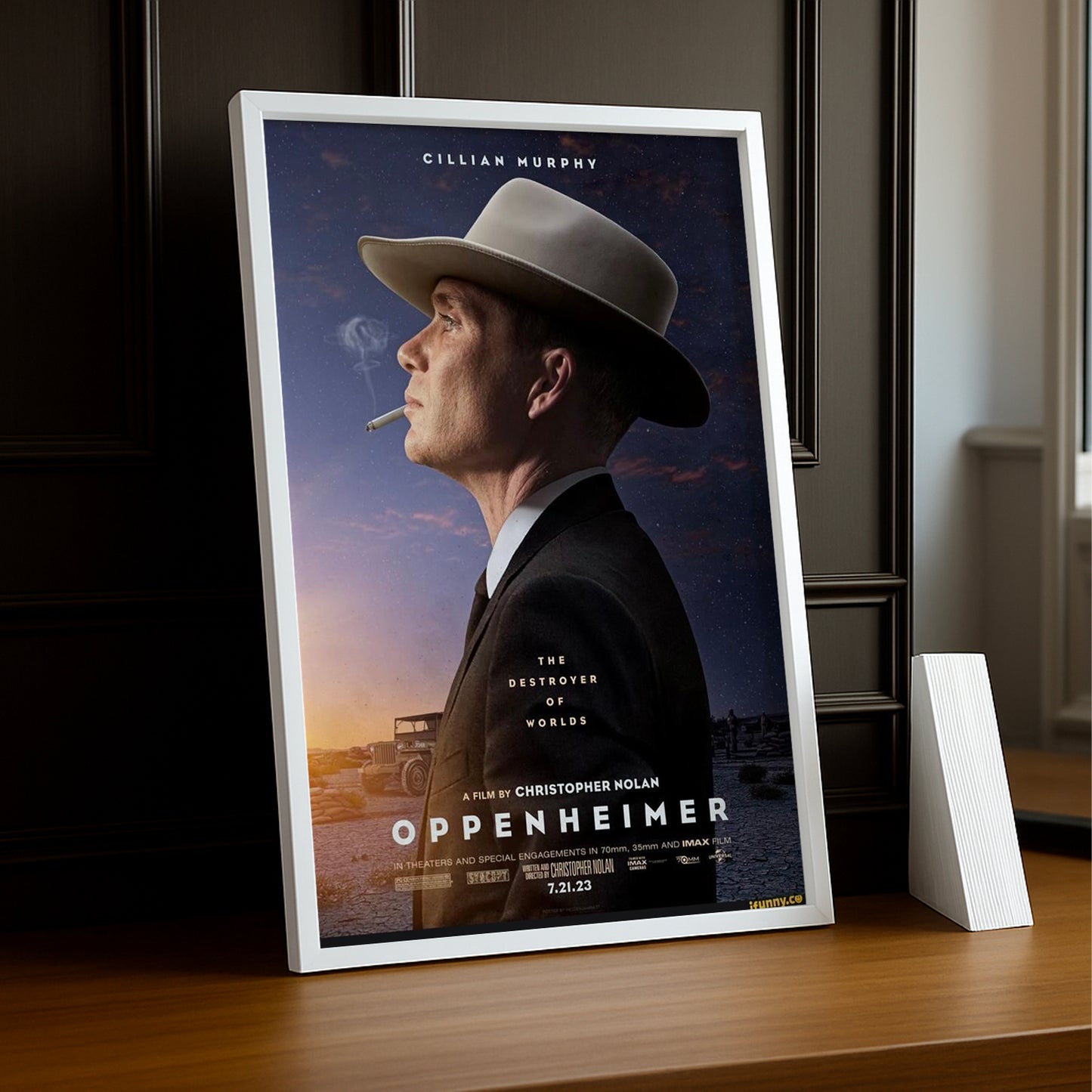 Cadre Photo Film - Oppenheimer
