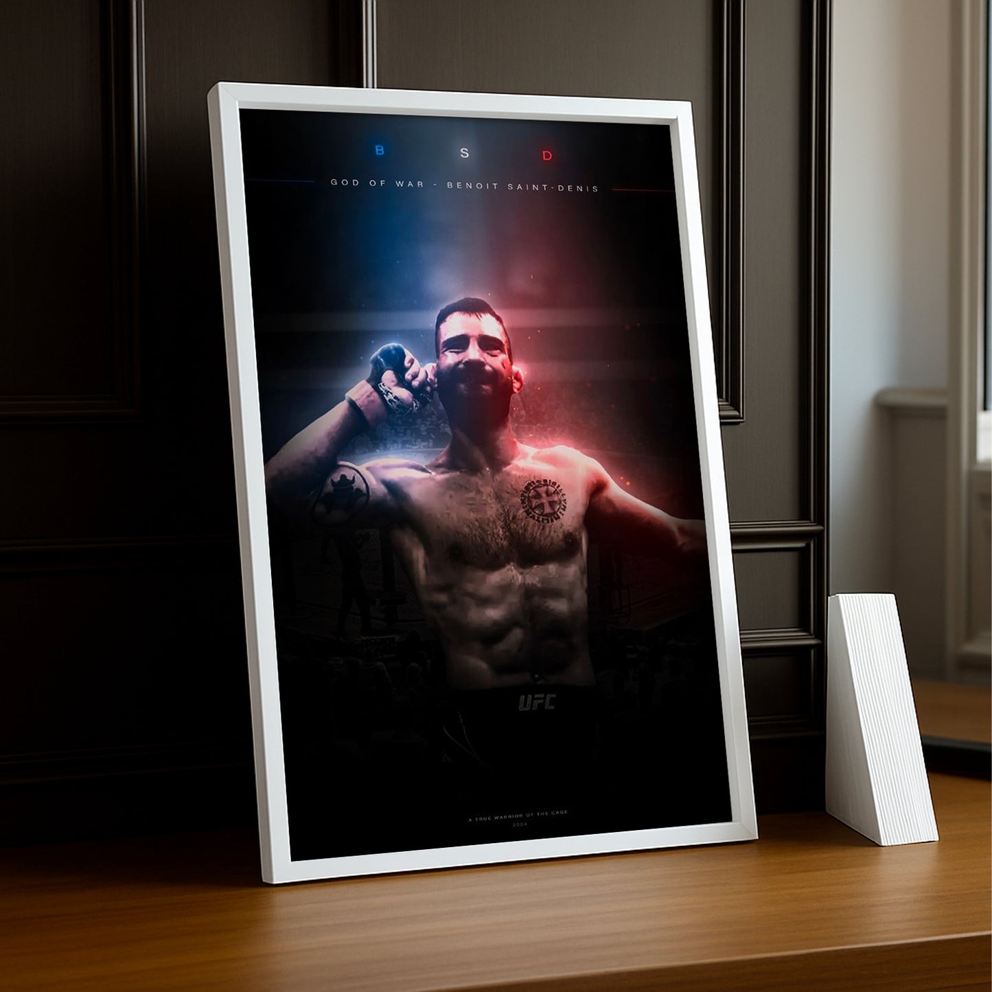 Cadre photo UFC - Benoit Saint Denis
