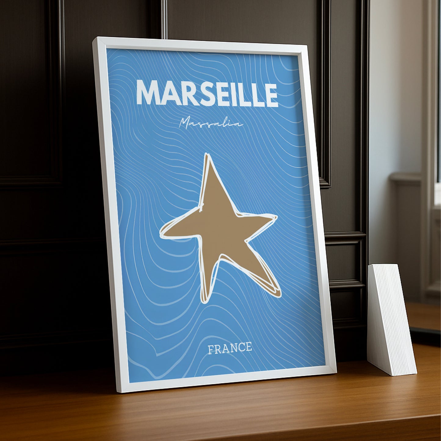 Olympique de Marseille Étoile - Poster