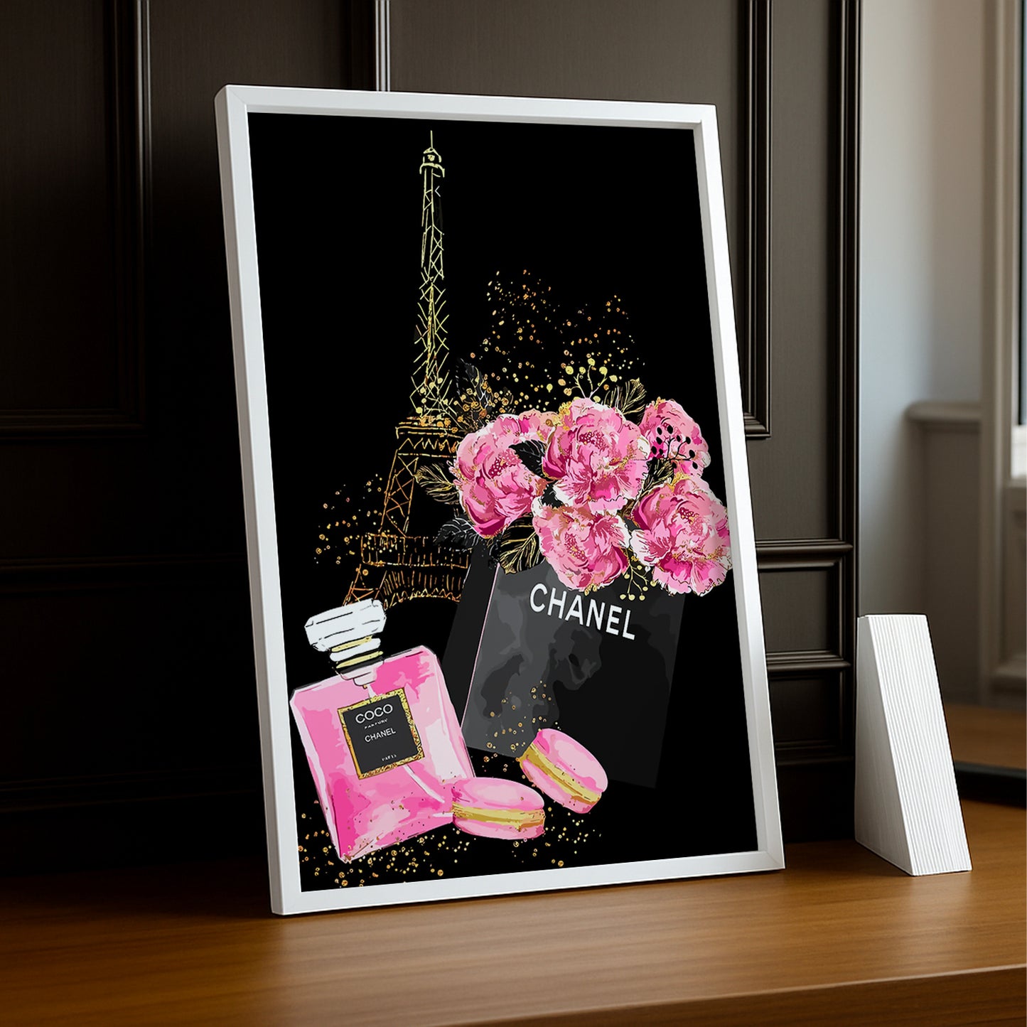 Cadre photo Mode - Eiffel x Chanel