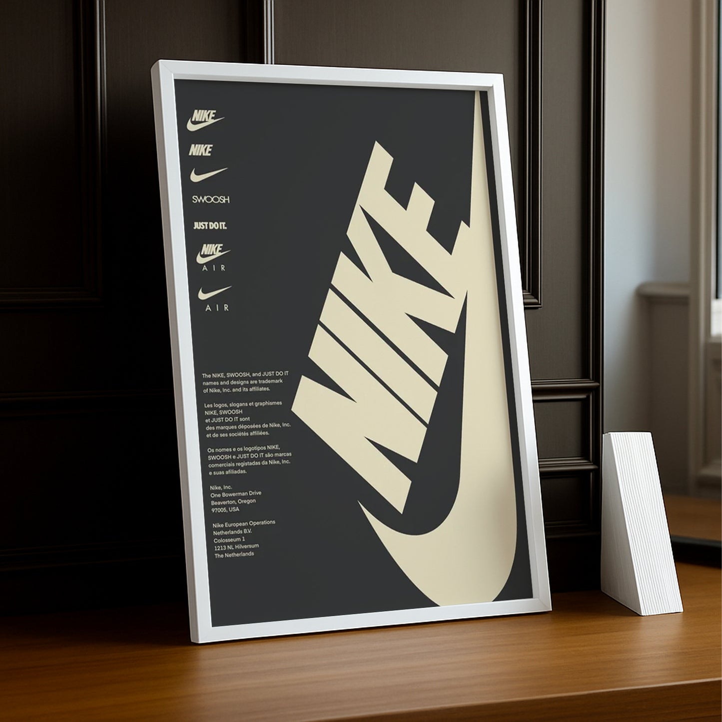 Cadre Photo Nike - Boite noir