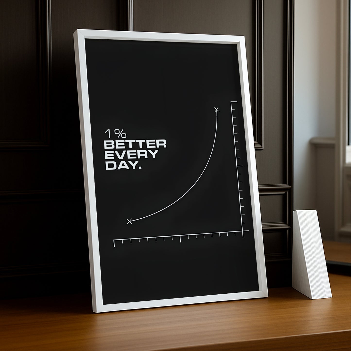 Cadre photo Motivation - 1% Better Every Day