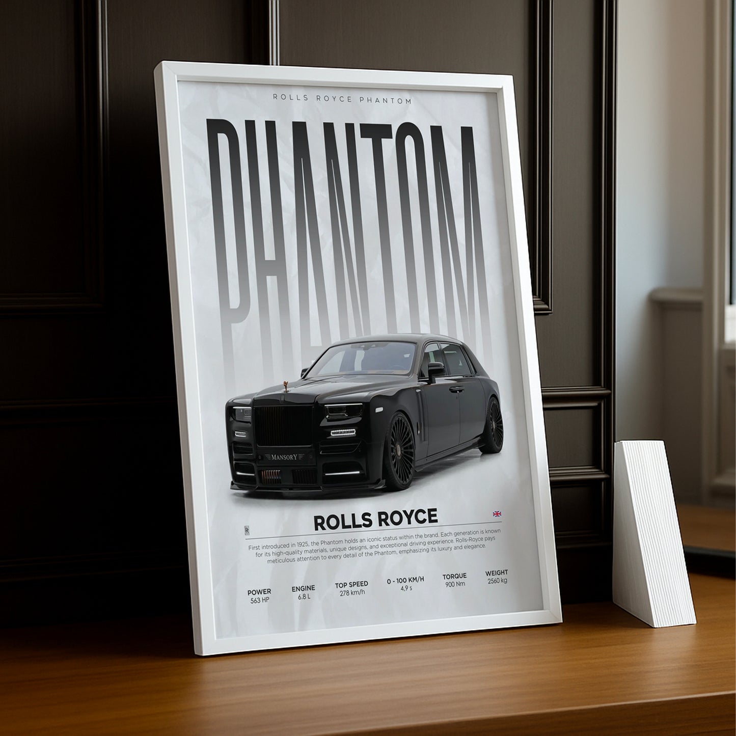 Cadre photo Rolls Royce Phantom
