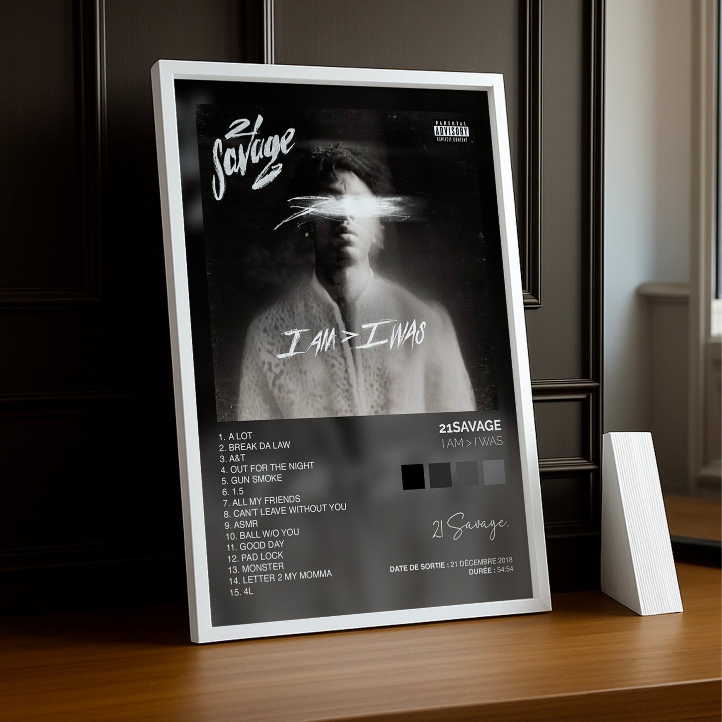Poster 21Savage - Album I Am > I Was