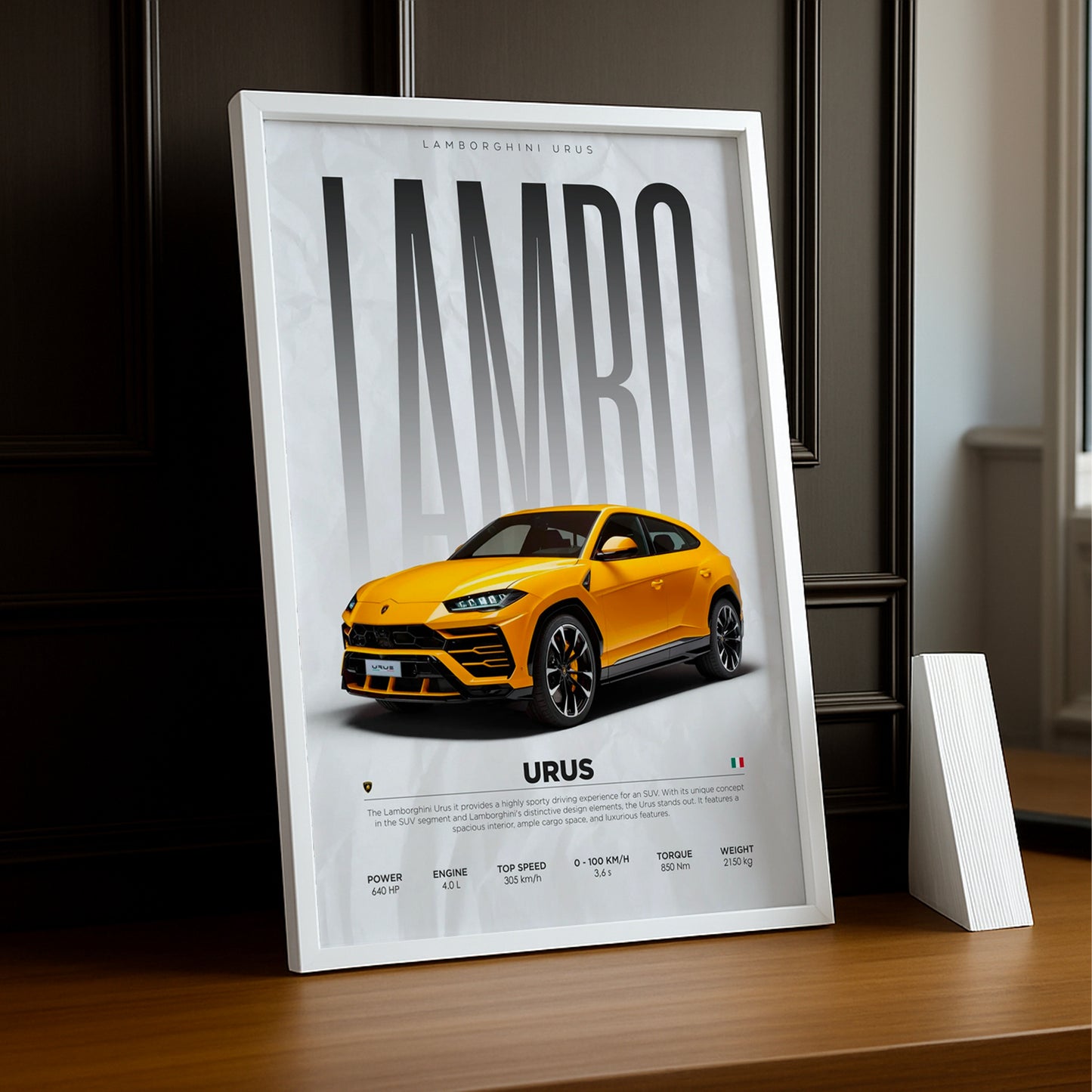 Cadre photo Lamborghini Urus