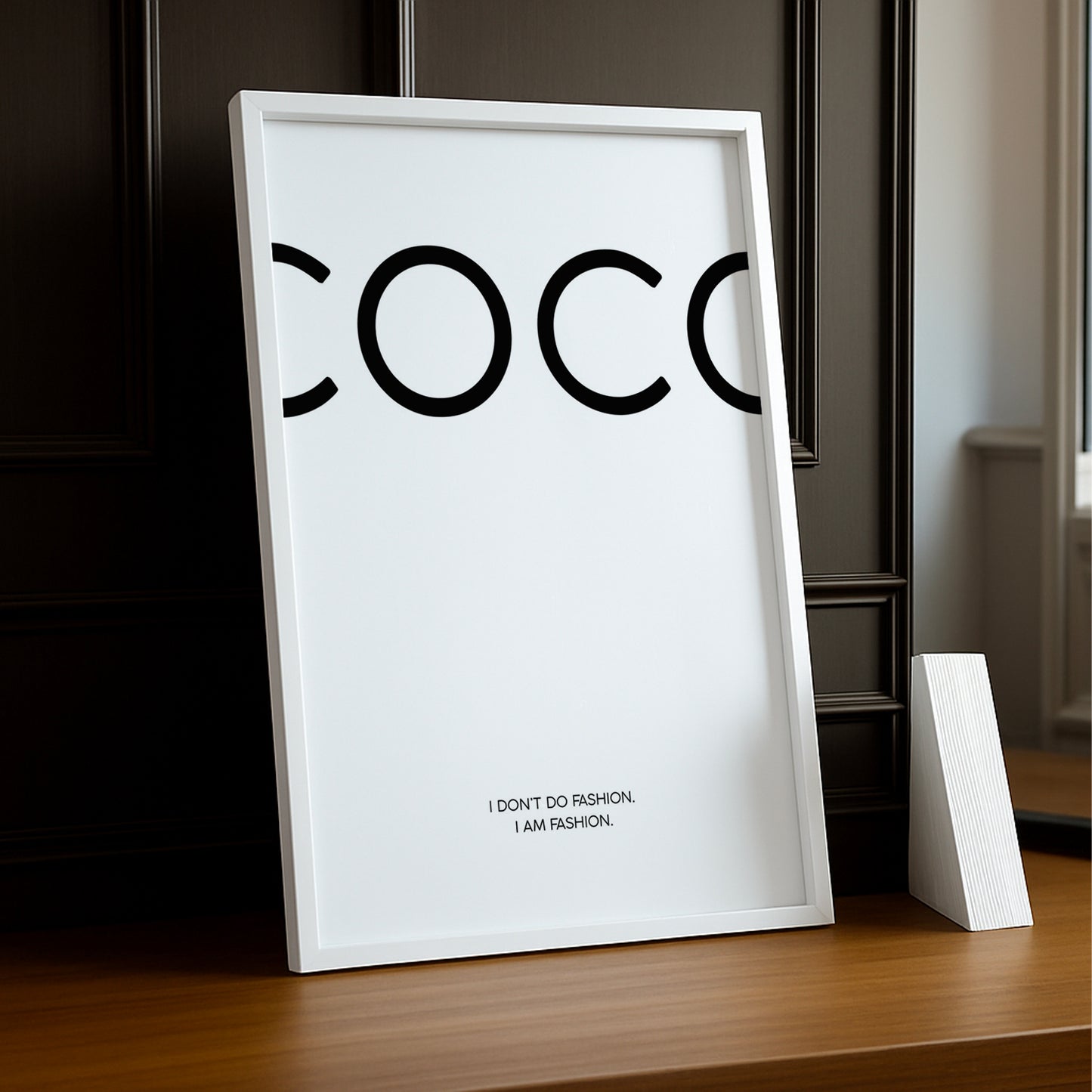 Cadre photo Chanel Coco