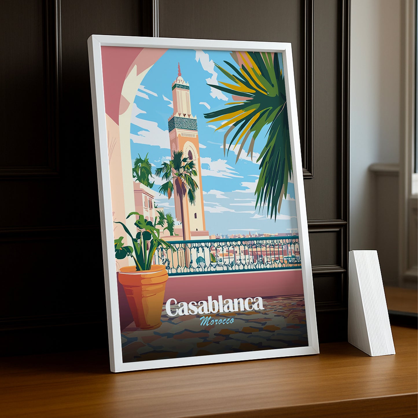 Casablanca Maroc - Poster