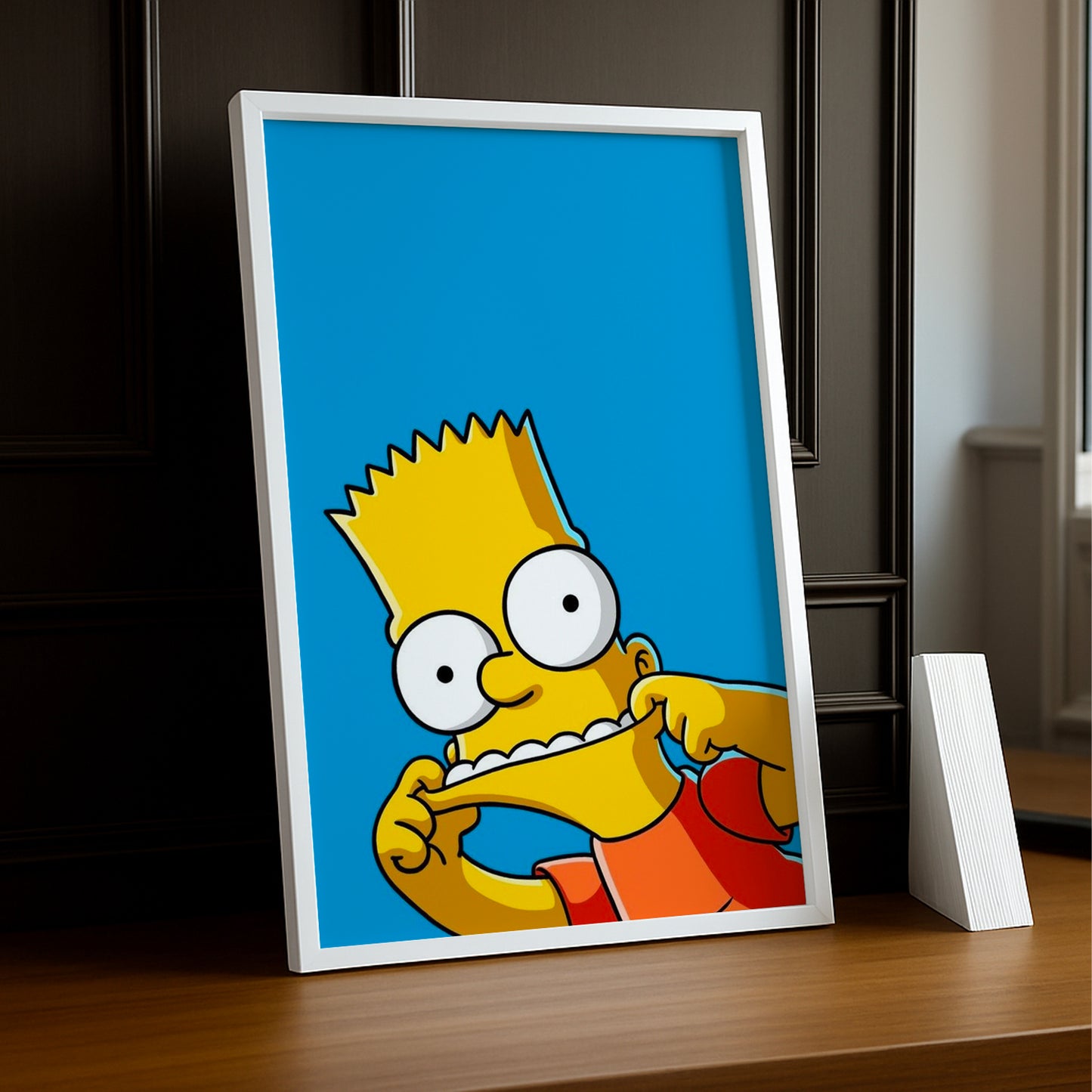 Cadre Photo Les Simpsons - Bart Grimace