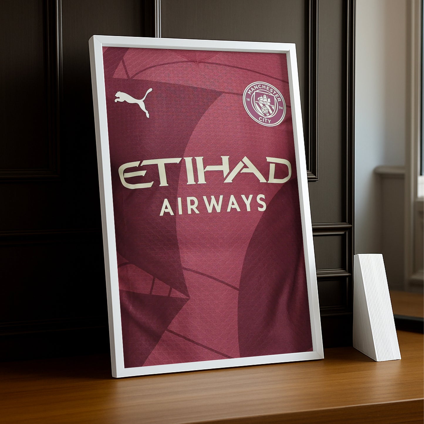 Cadre photo Maillot de Manchester City Third