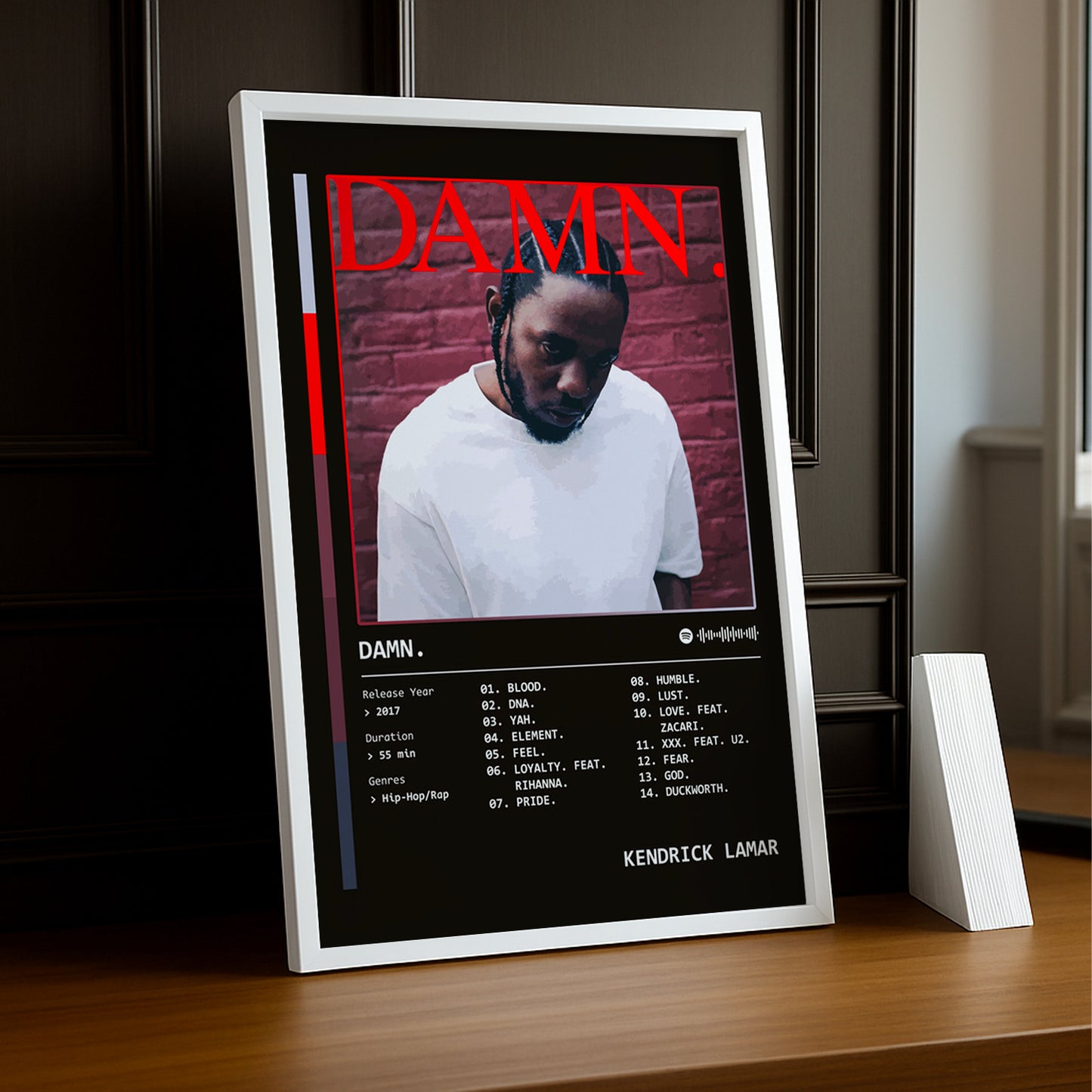Cadre photo Kendrick Lamar Damn