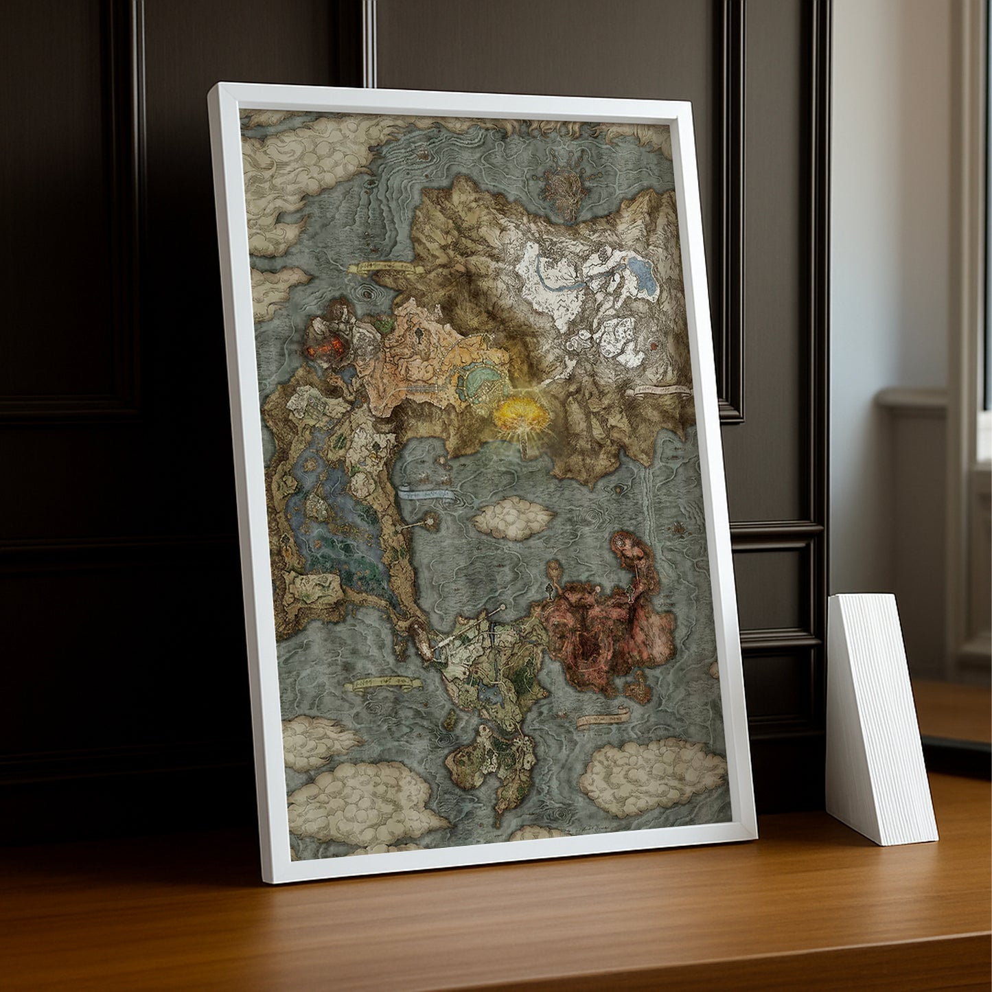 Cadre Photo Elden Ring - Map