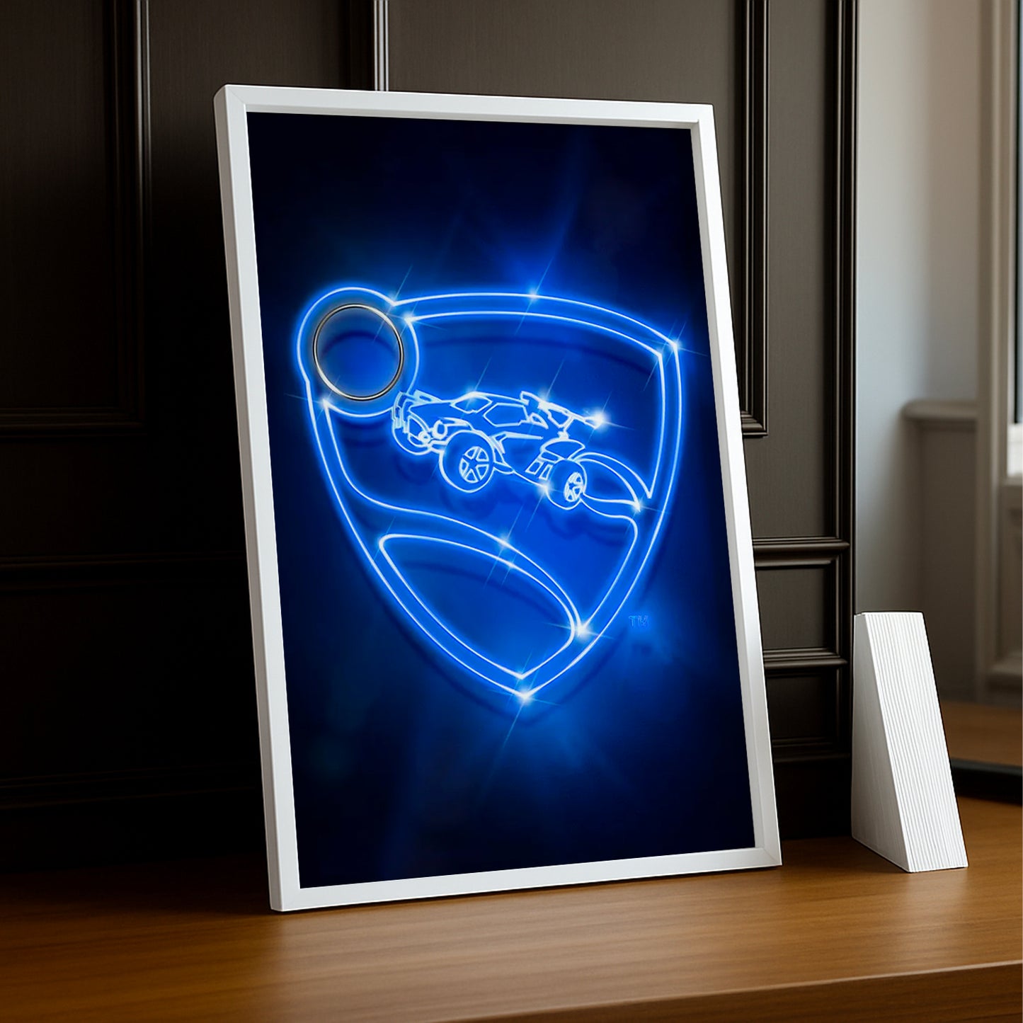 Cadre Photo Rocket League - Blue Logo