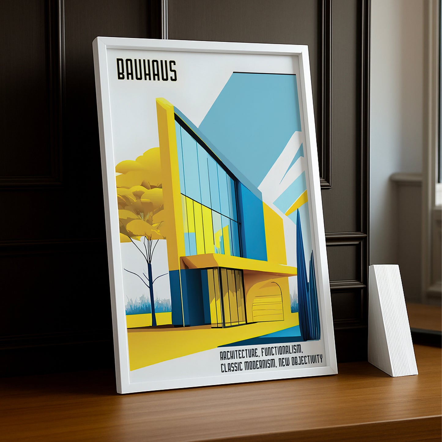 Marco de fotos Arquitectura Bauhaus