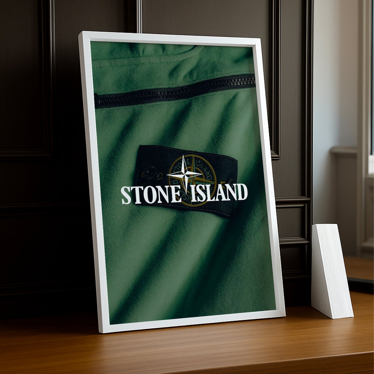 Cadre photo Stone Island vert