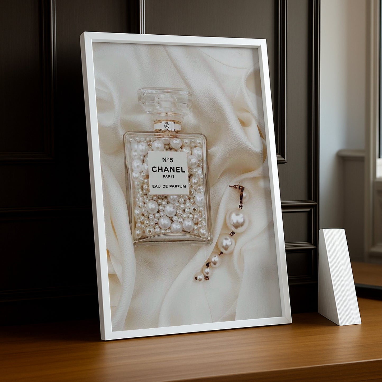 Cadre photo Chanel - N°5 Perles