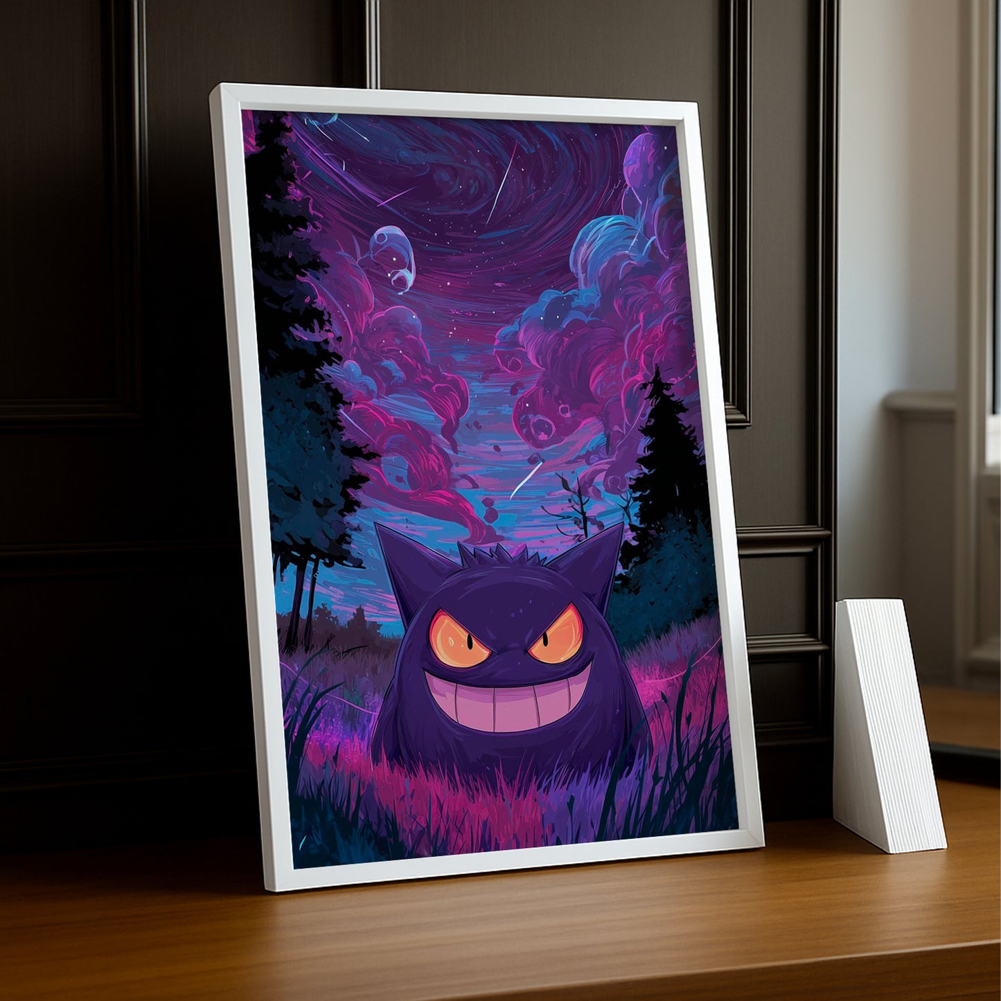 Cadre Photo Pokémon - Gengar Sunset
